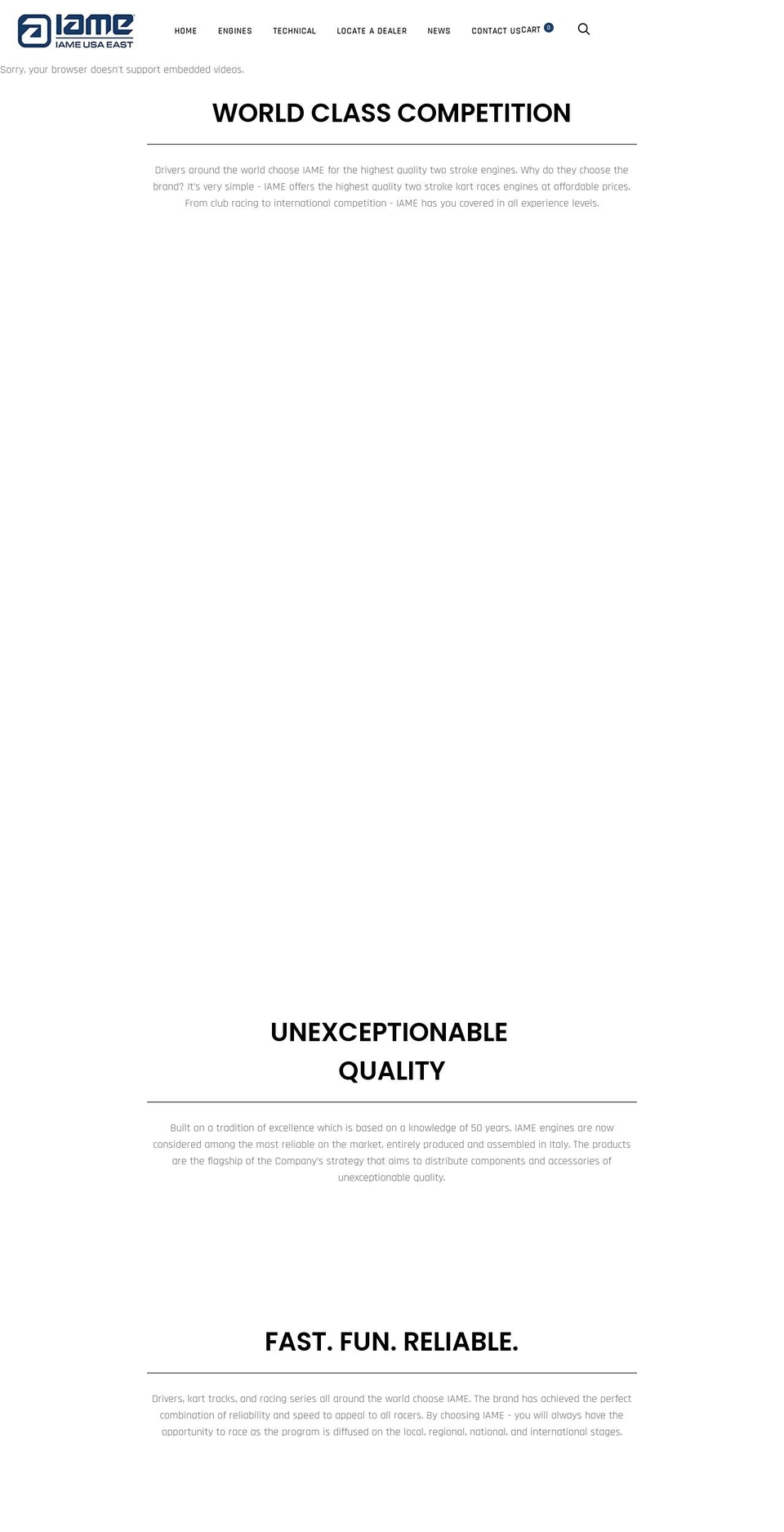 iameusaeast.com shopify website screenshot