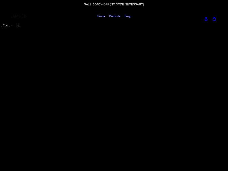 iamherfit.com shopify website screenshot