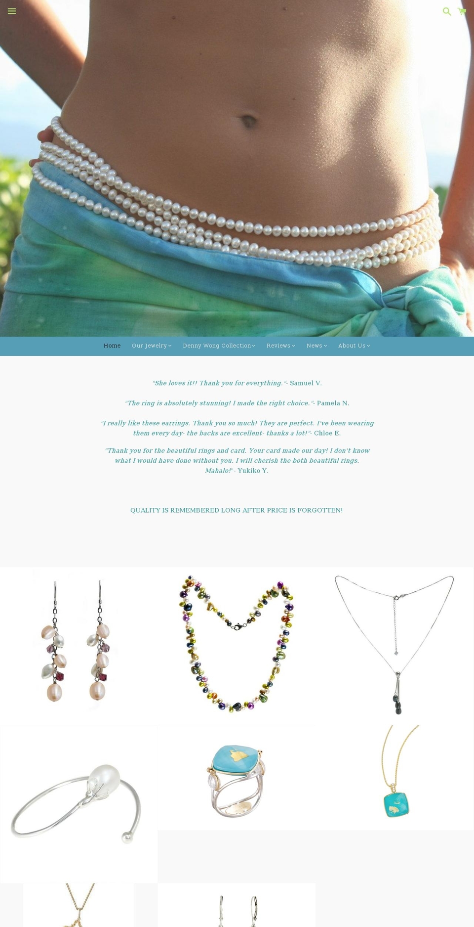 iamparadise.net shopify website screenshot