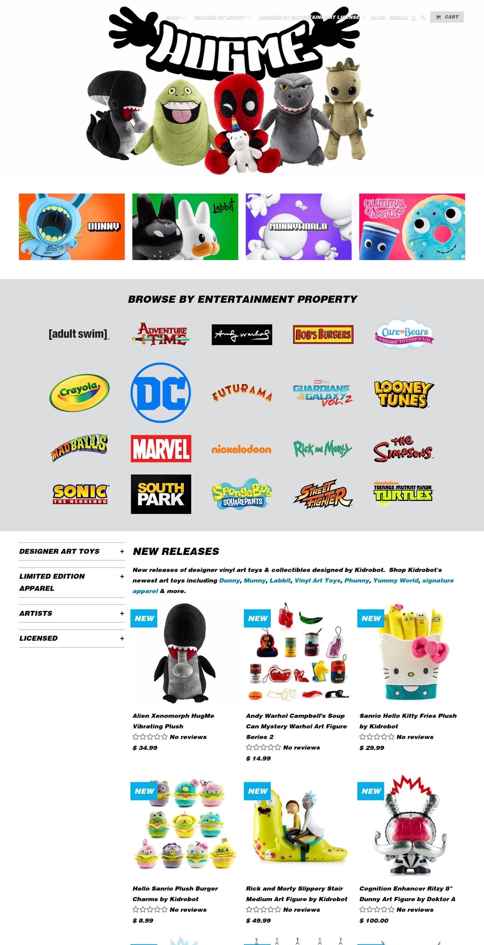 Kidrobot-Kickass-Theme-July-2018 Shopify theme site example iamplastic.com