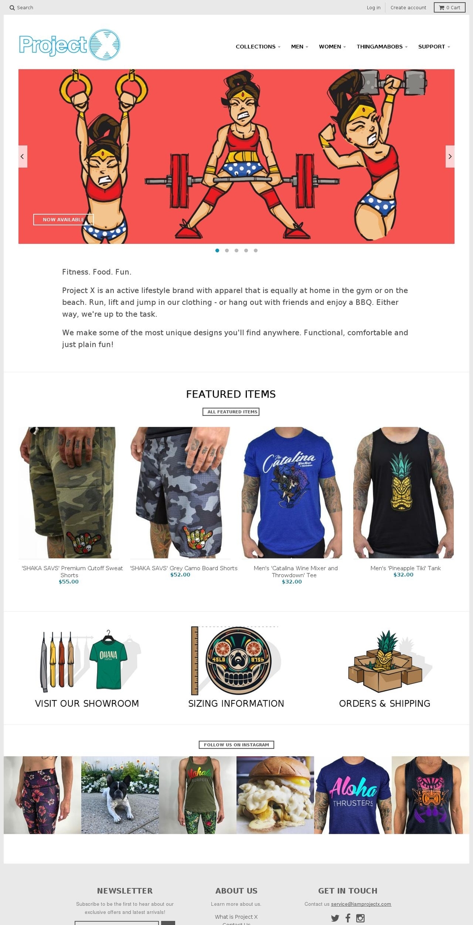 District Shopify theme site example iamprojectx.com