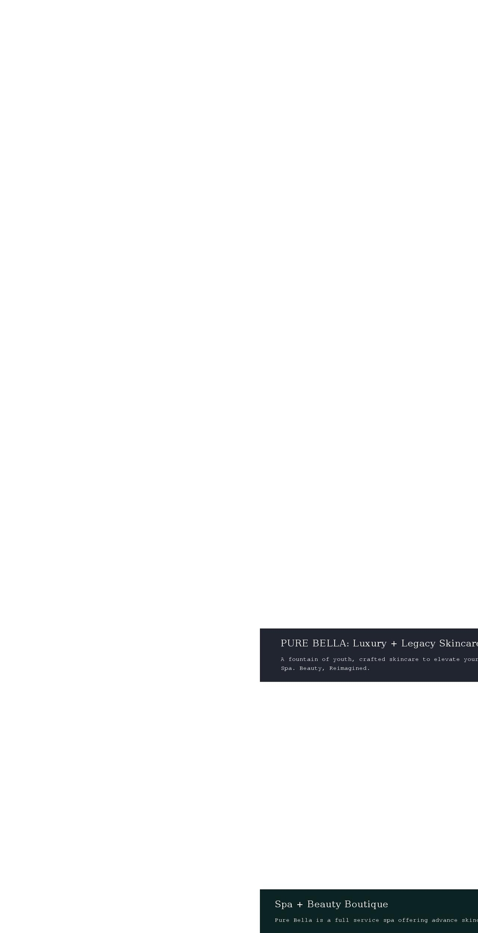 iampurebella.com shopify website screenshot