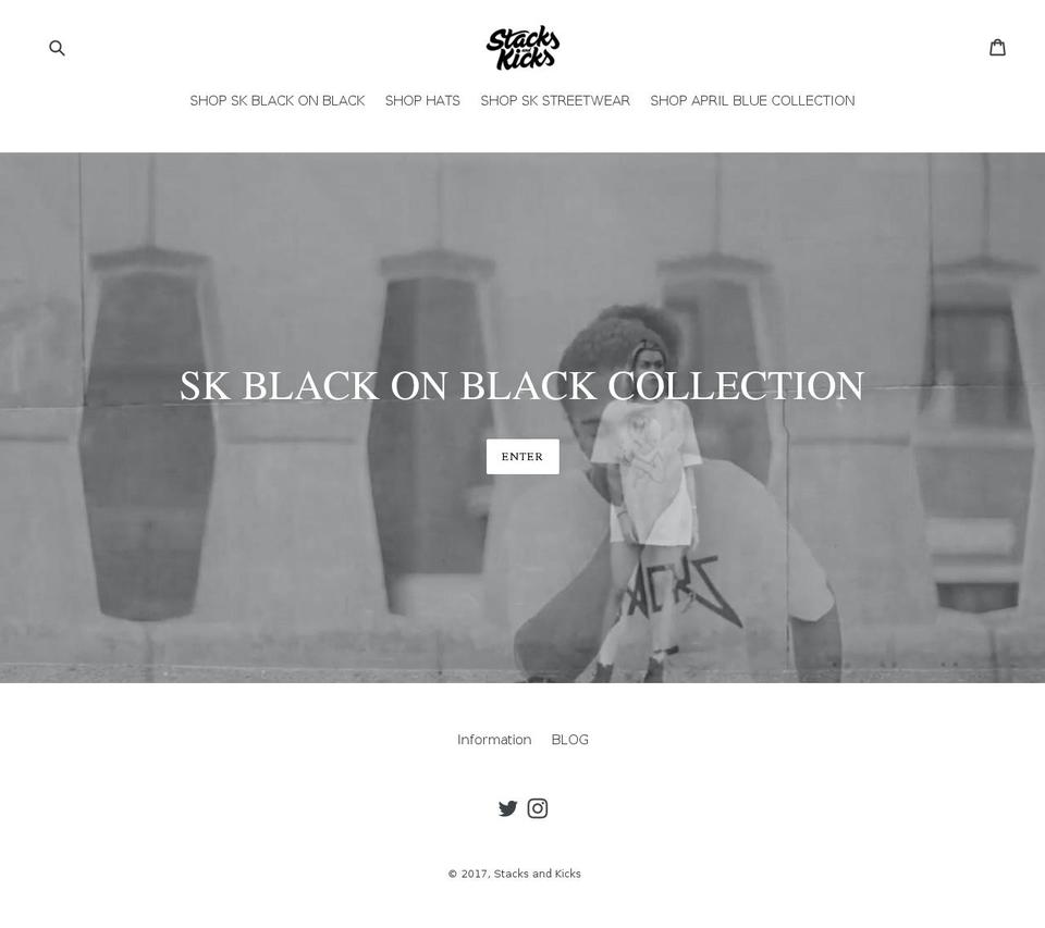 iamstanleystacker.com shopify website screenshot
