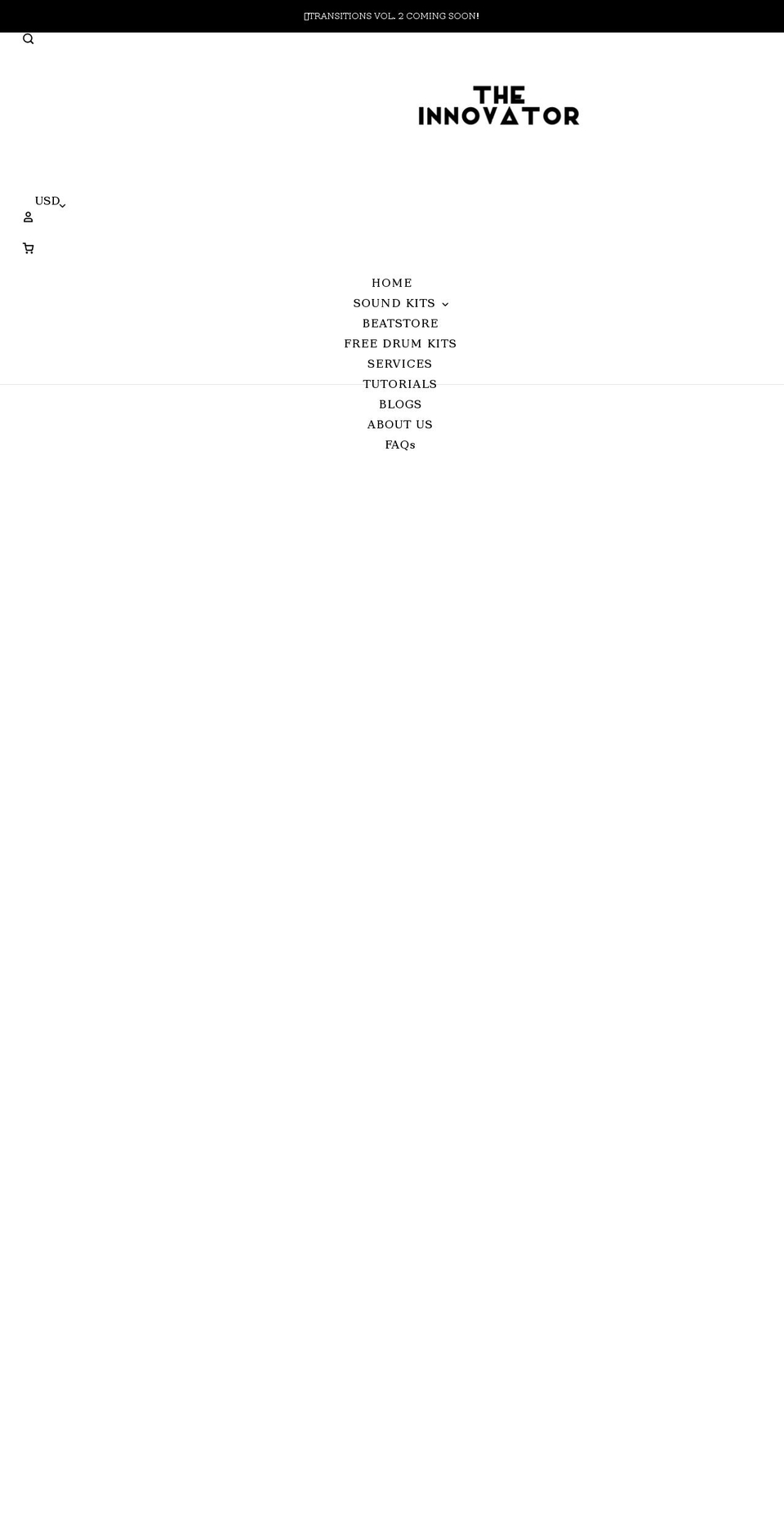 iamtheinnovator.com shopify website screenshot