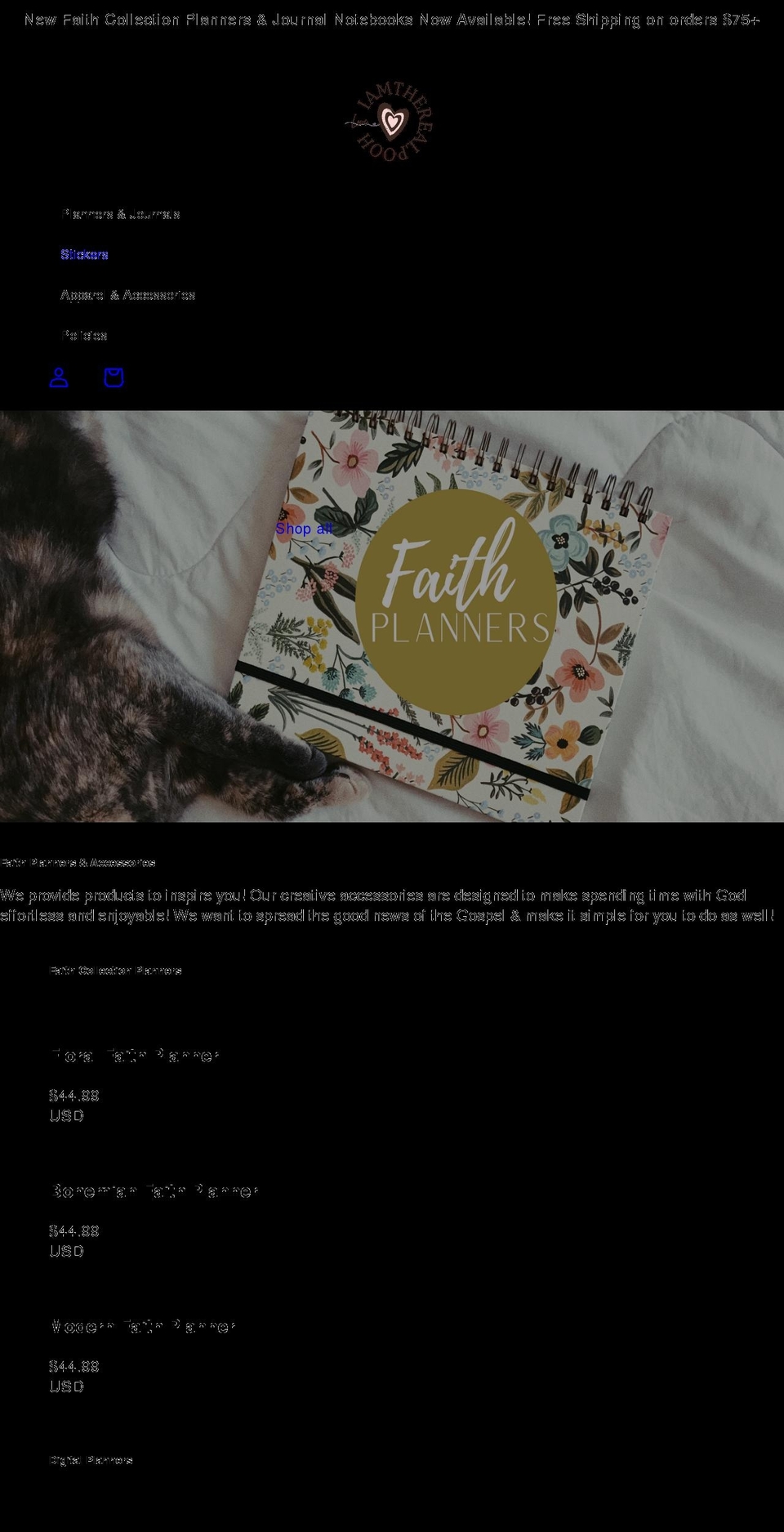 iamtherealpoohshop.com shopify website screenshot