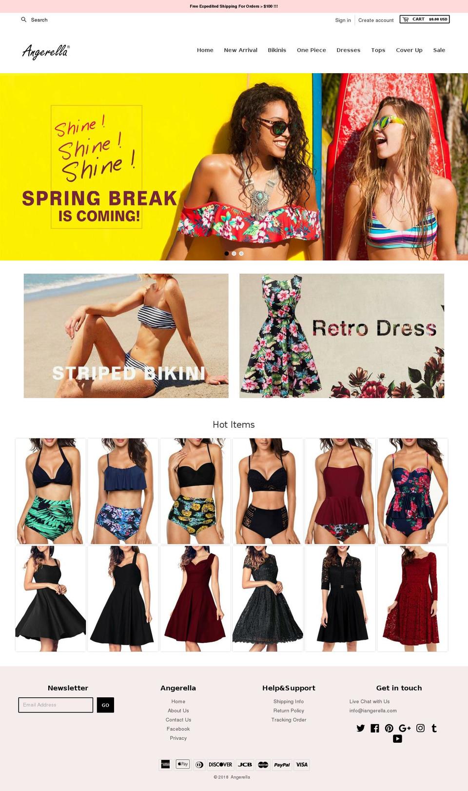 iangerella.com shopify website screenshot