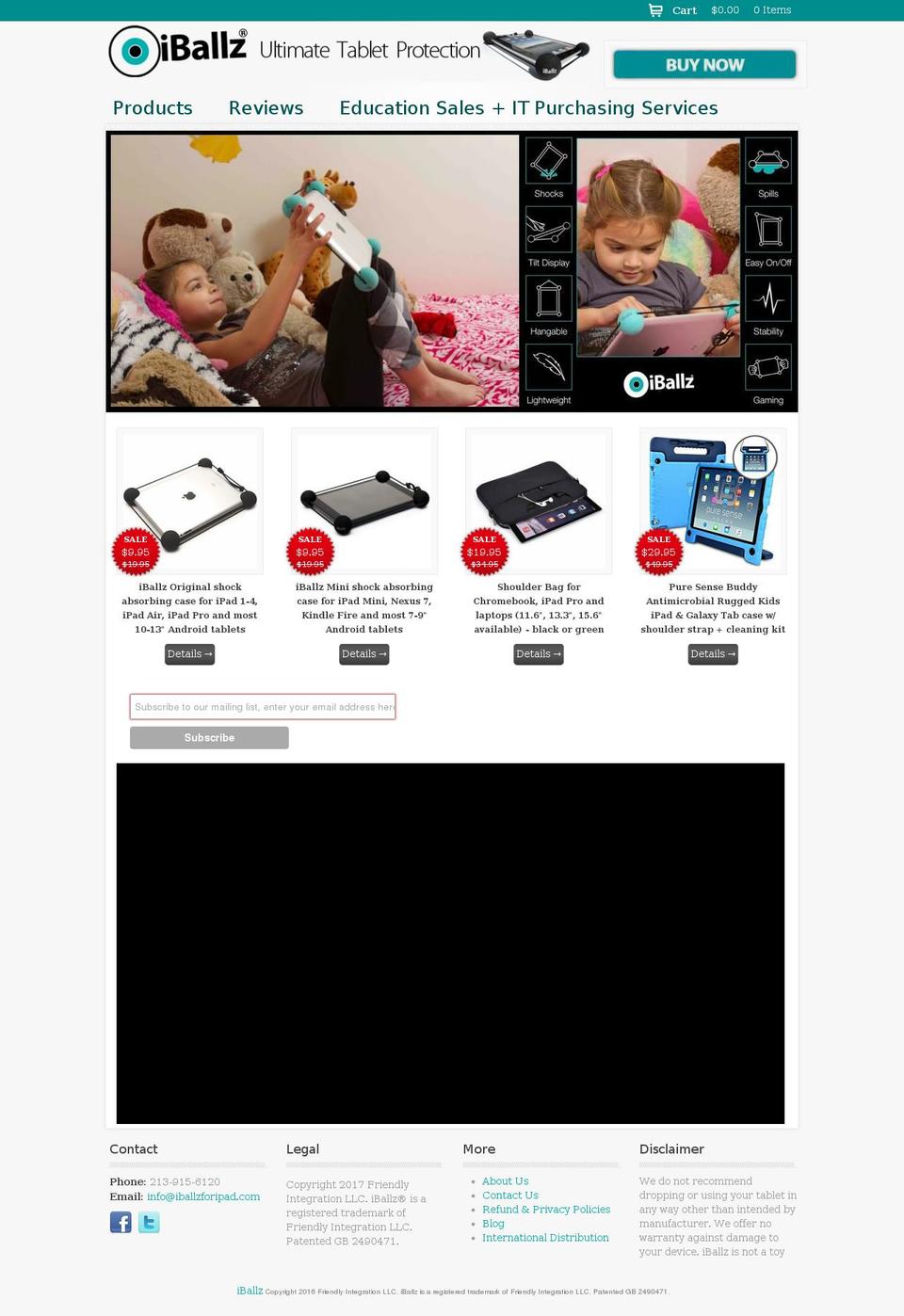 iballz.com.cn shopify website screenshot