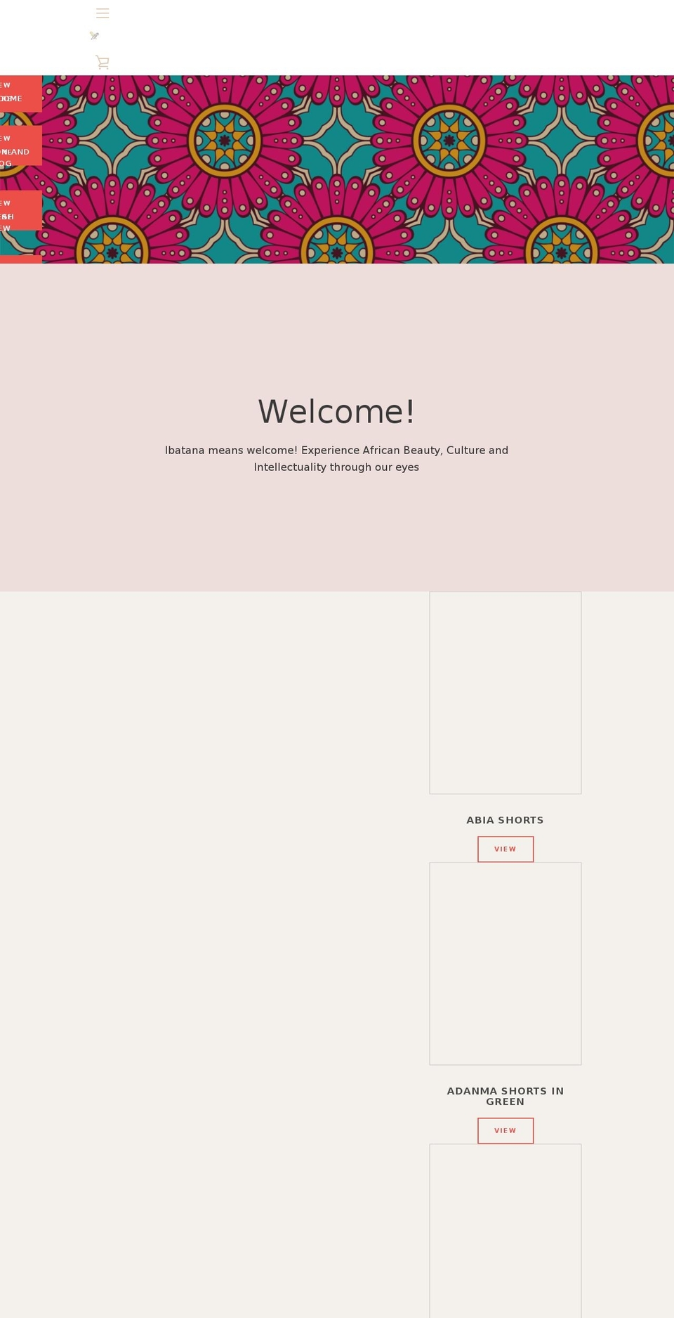 ibatana.com — Shopify storefront screenshot