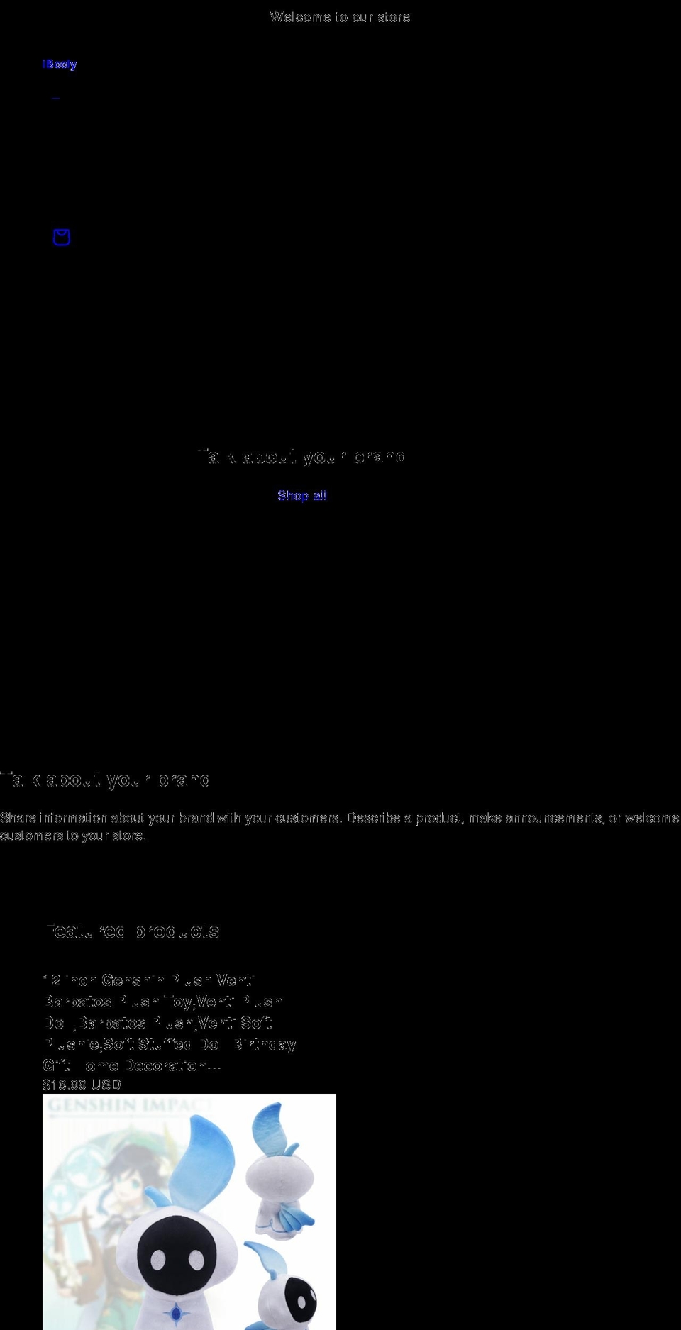 ibccly.com shopify website screenshot