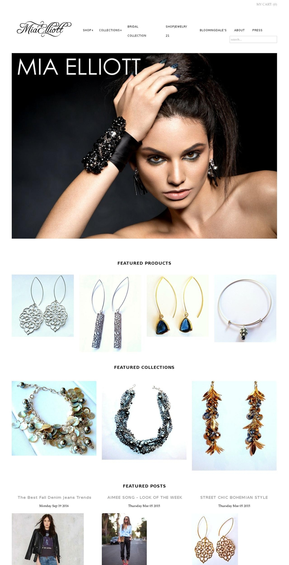 ibeautifulmiaelliott.com shopify website screenshot