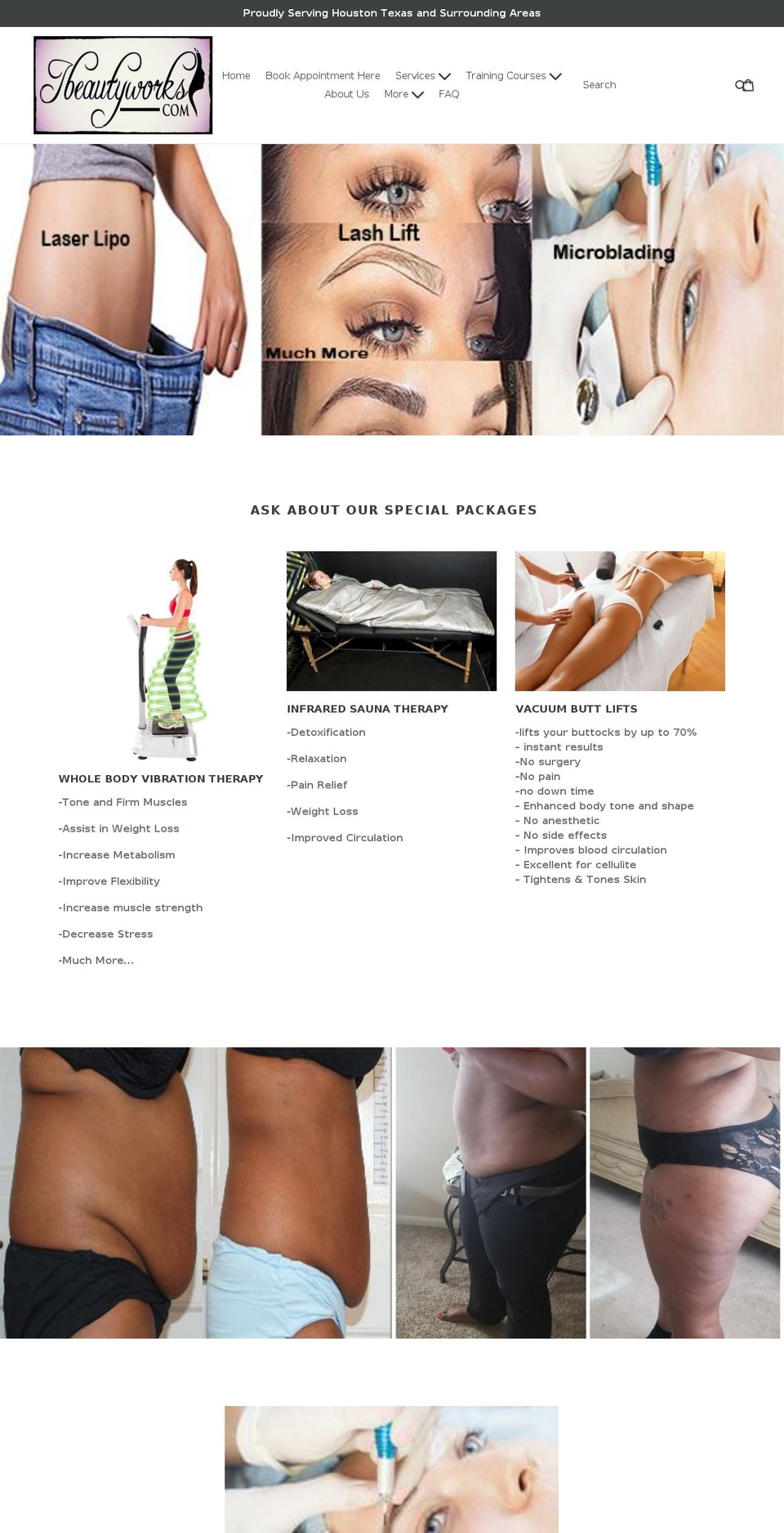 ibeautyworks.com — Shopify storefront screenshot