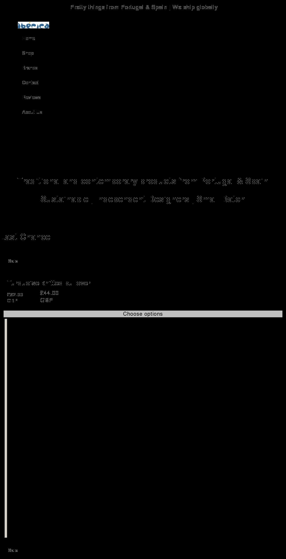 ibericauk.com shopify website screenshot
