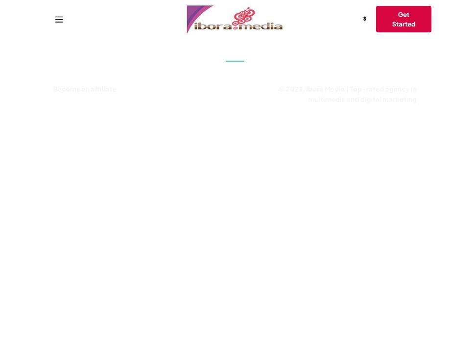 iboramedia.com shopify website screenshot