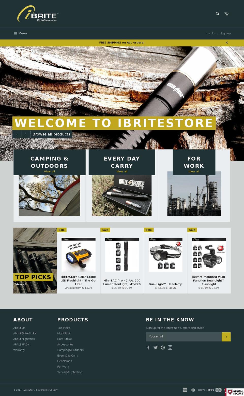 ibritestore.org shopify website screenshot