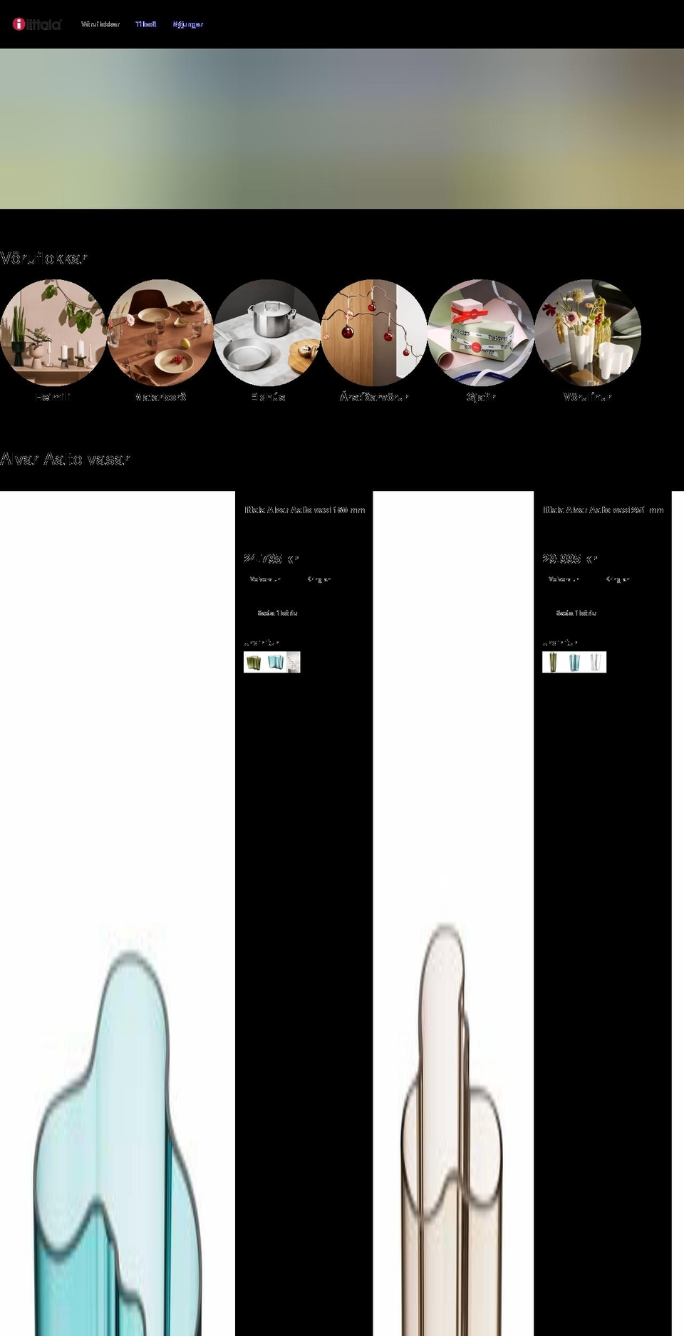 Iittala -- Shopify theme site example ibudin.is