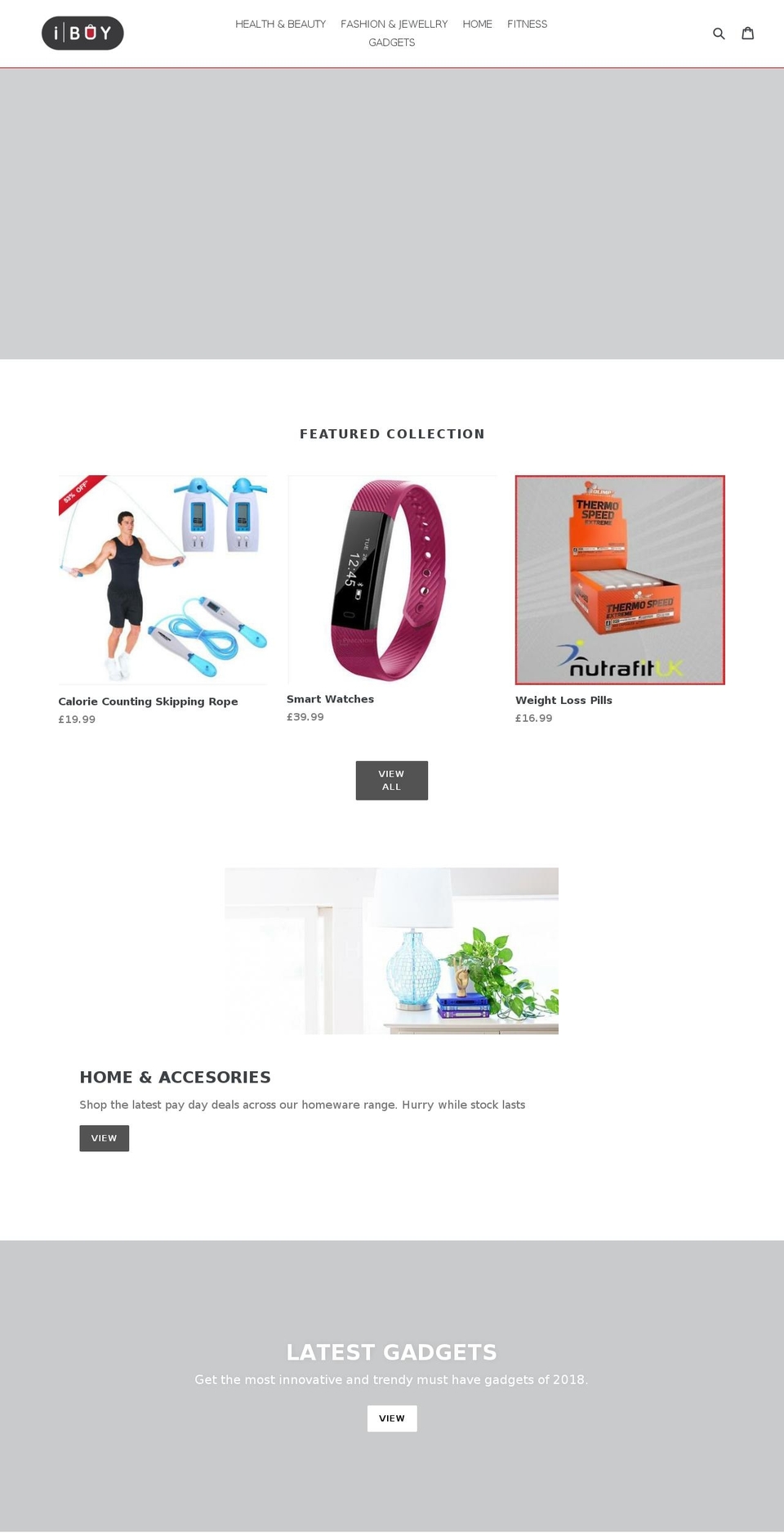 ibuydiscounts.com — Shopify storefront screenshot