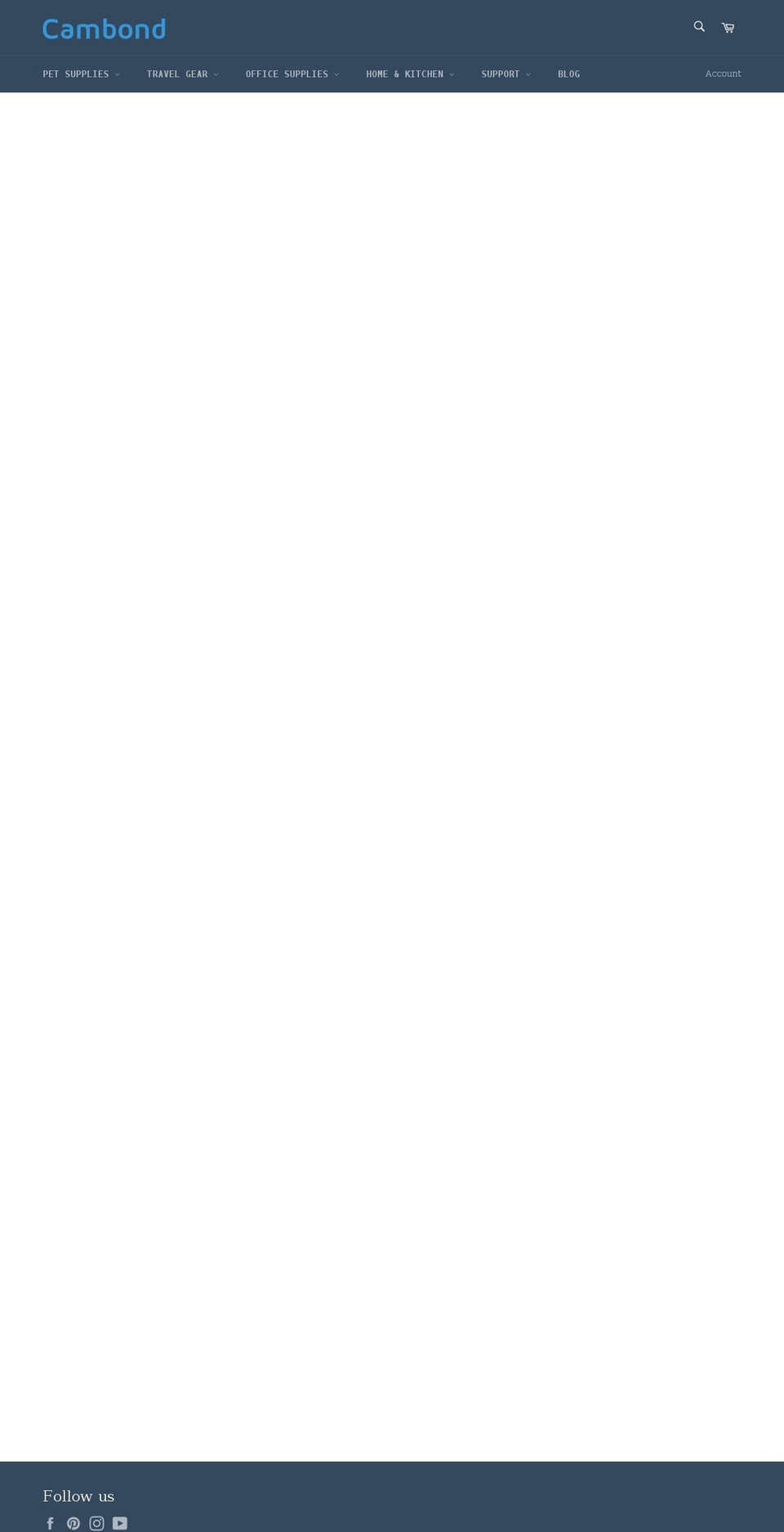 icambond.com shopify website screenshot