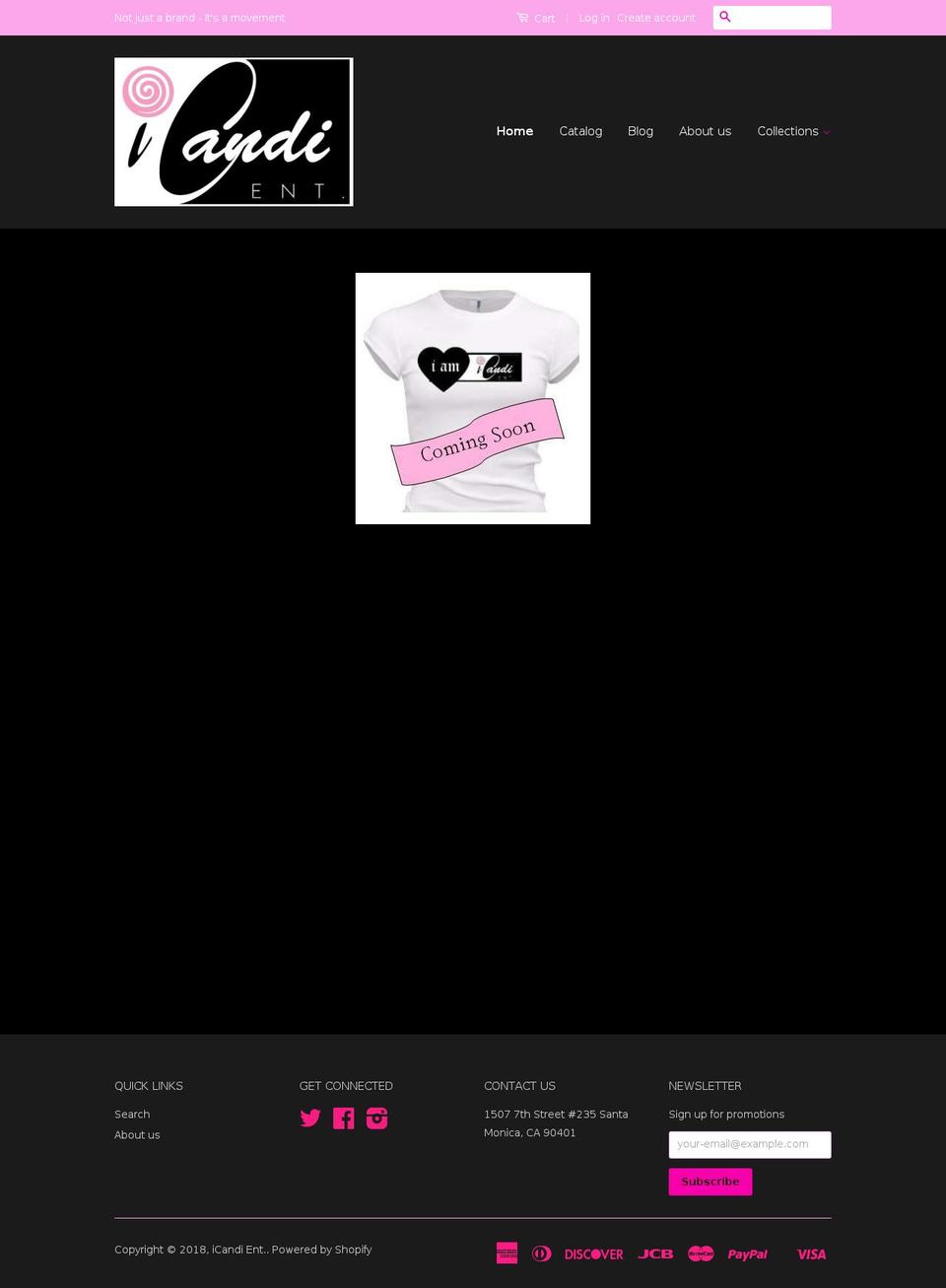 icandient.com — Shopify storefront screenshot