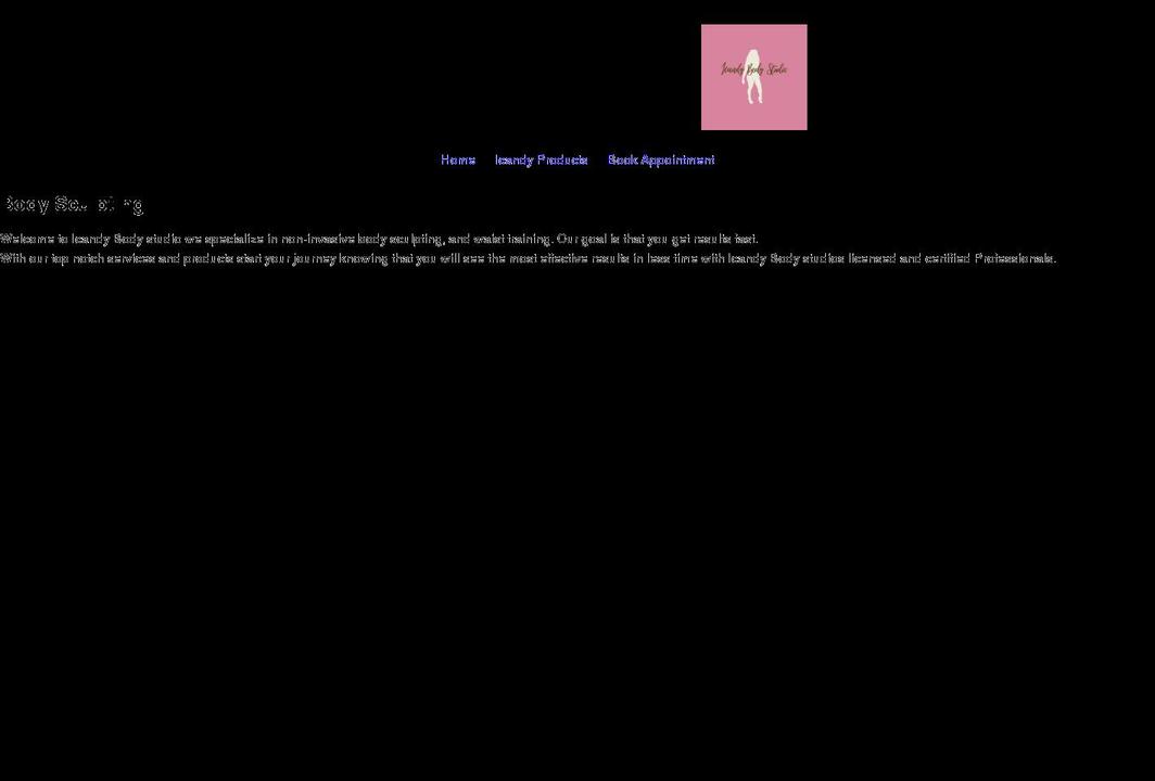 icandybody.com shopify website screenshot