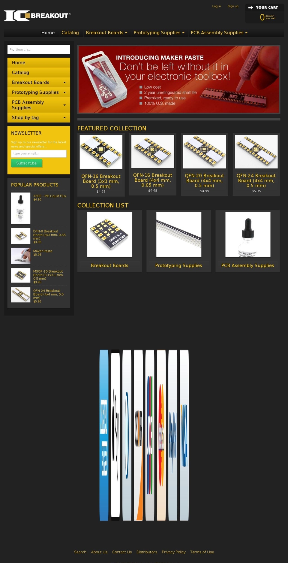 icbreakout.com shopify website screenshot