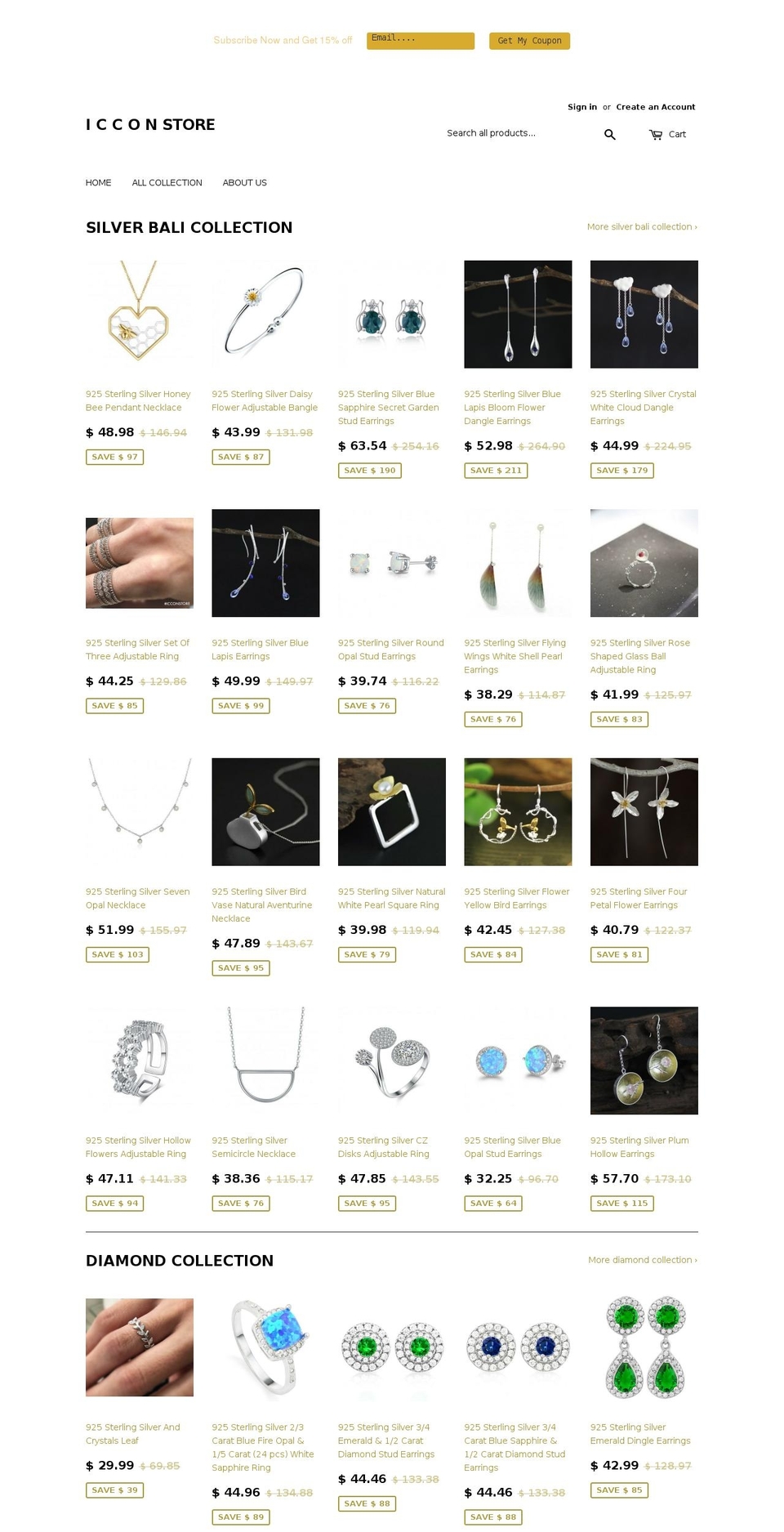 icconstore.com — Shopify storefront screenshot
