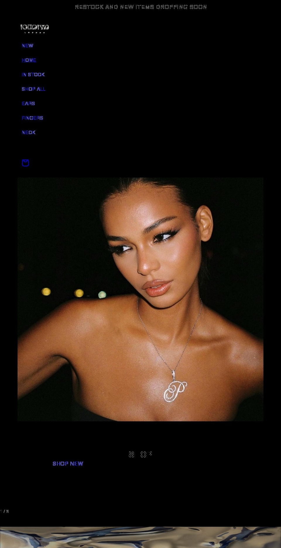 icediya.com shopify website screenshot