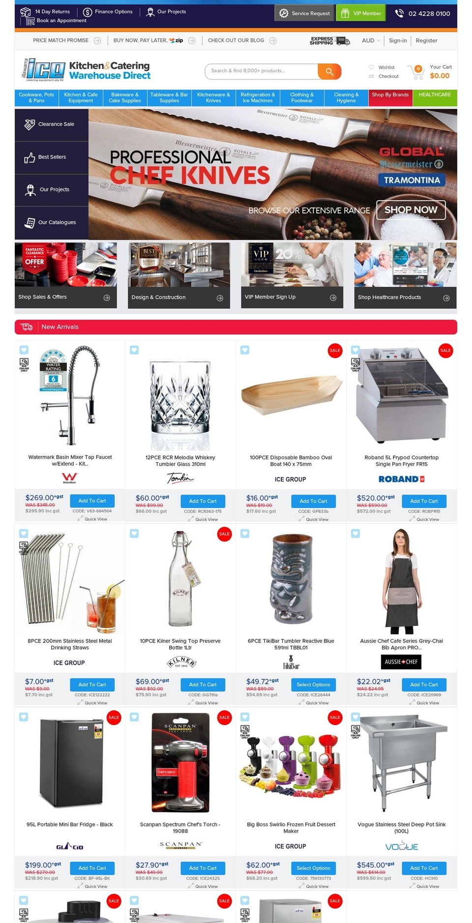 icegroup.com.au shopify website screenshot