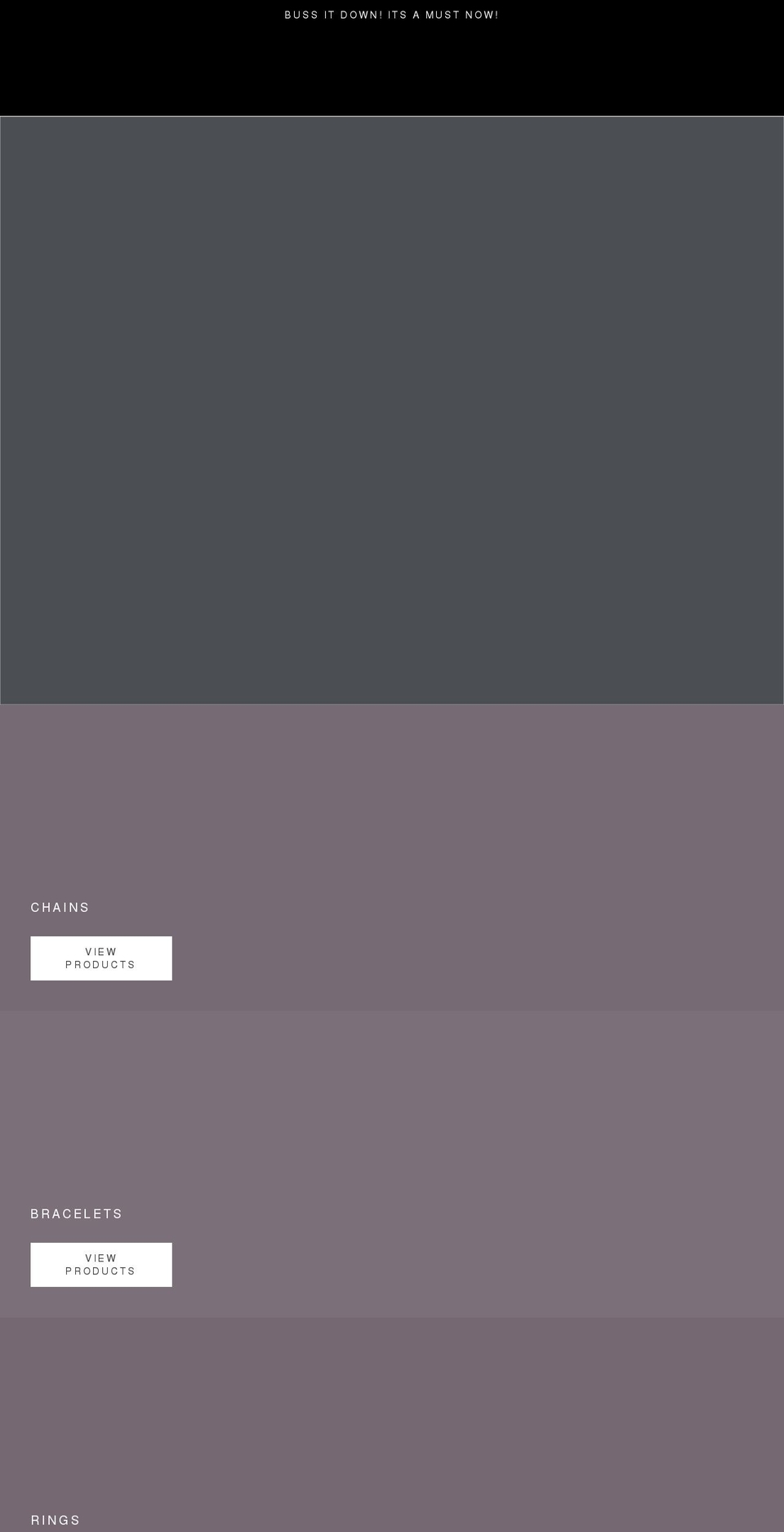 icejewls.com — Shopify storefront screenshot