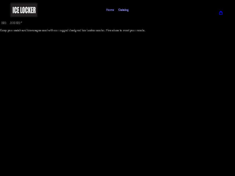 icelocker.com shopify website screenshot