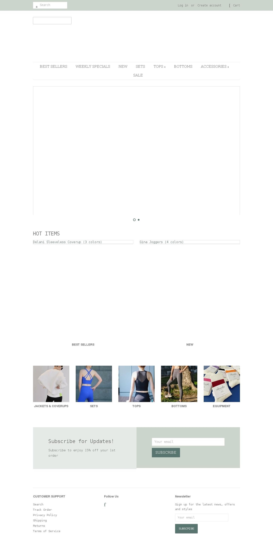 ichinichi.co shopify website screenshot