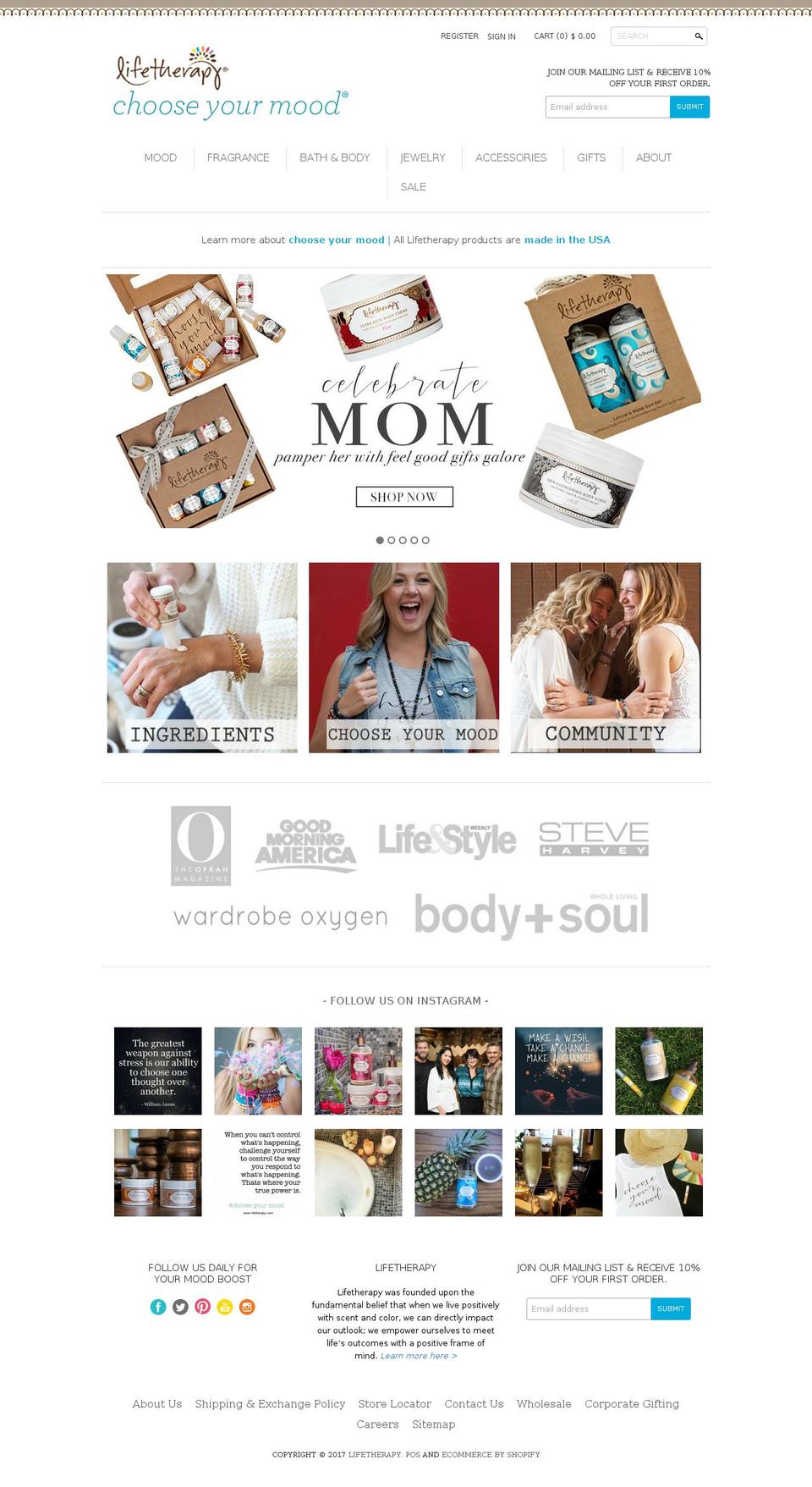 [Ticket LT-6] LifeTherapy Shopify theme site example ichoosemy.com