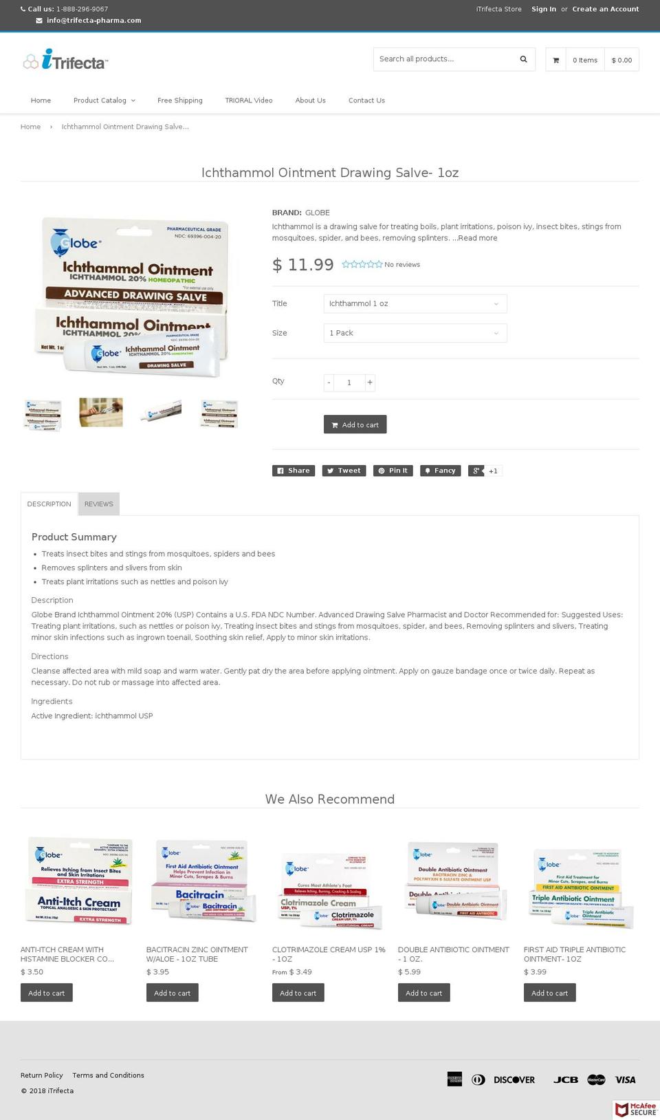 theme-export-trifecta-3-myshopify-com-qrack-v1 Shopify theme site example ichthammol20.com