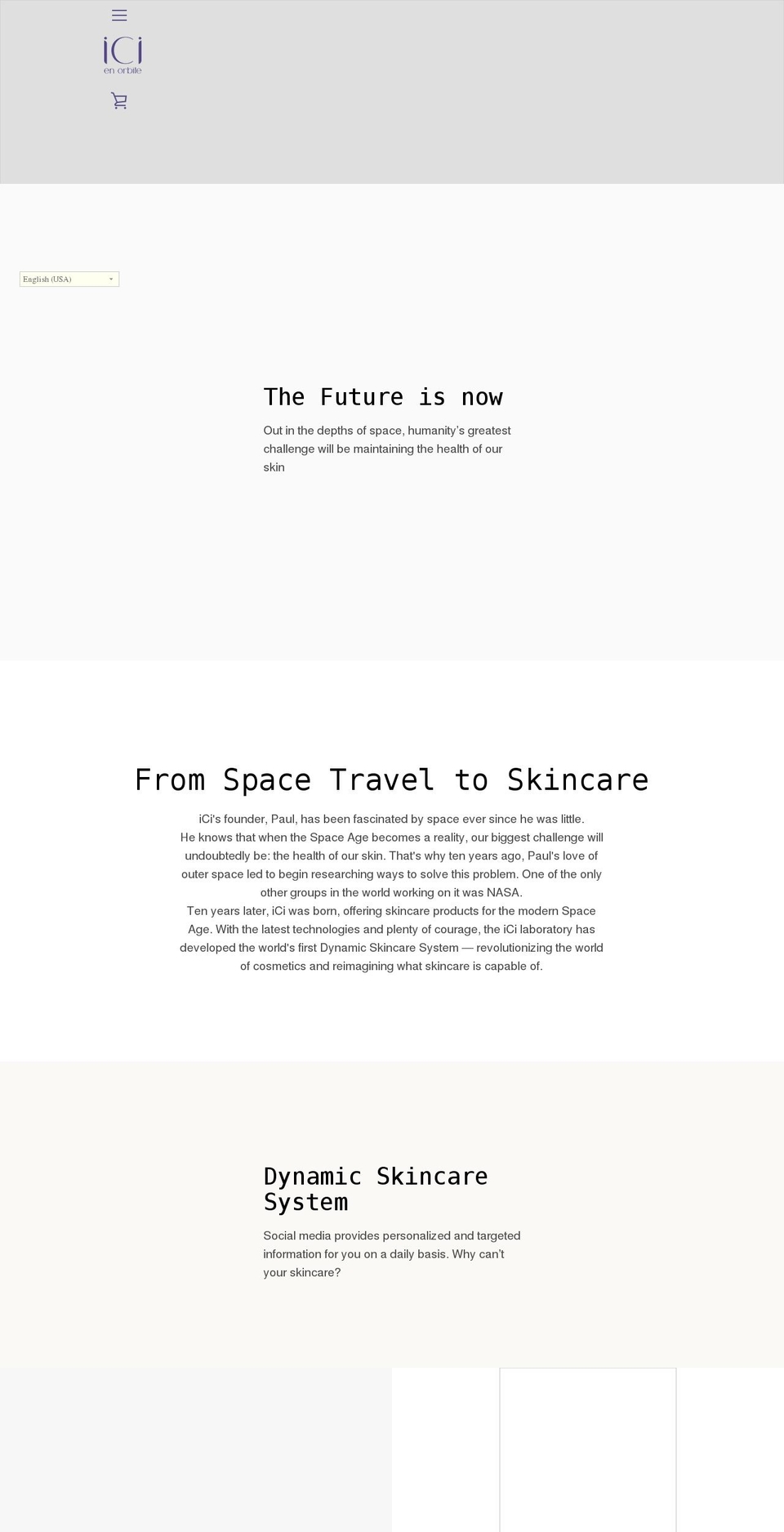 ici-enorbite.com shopify website screenshot