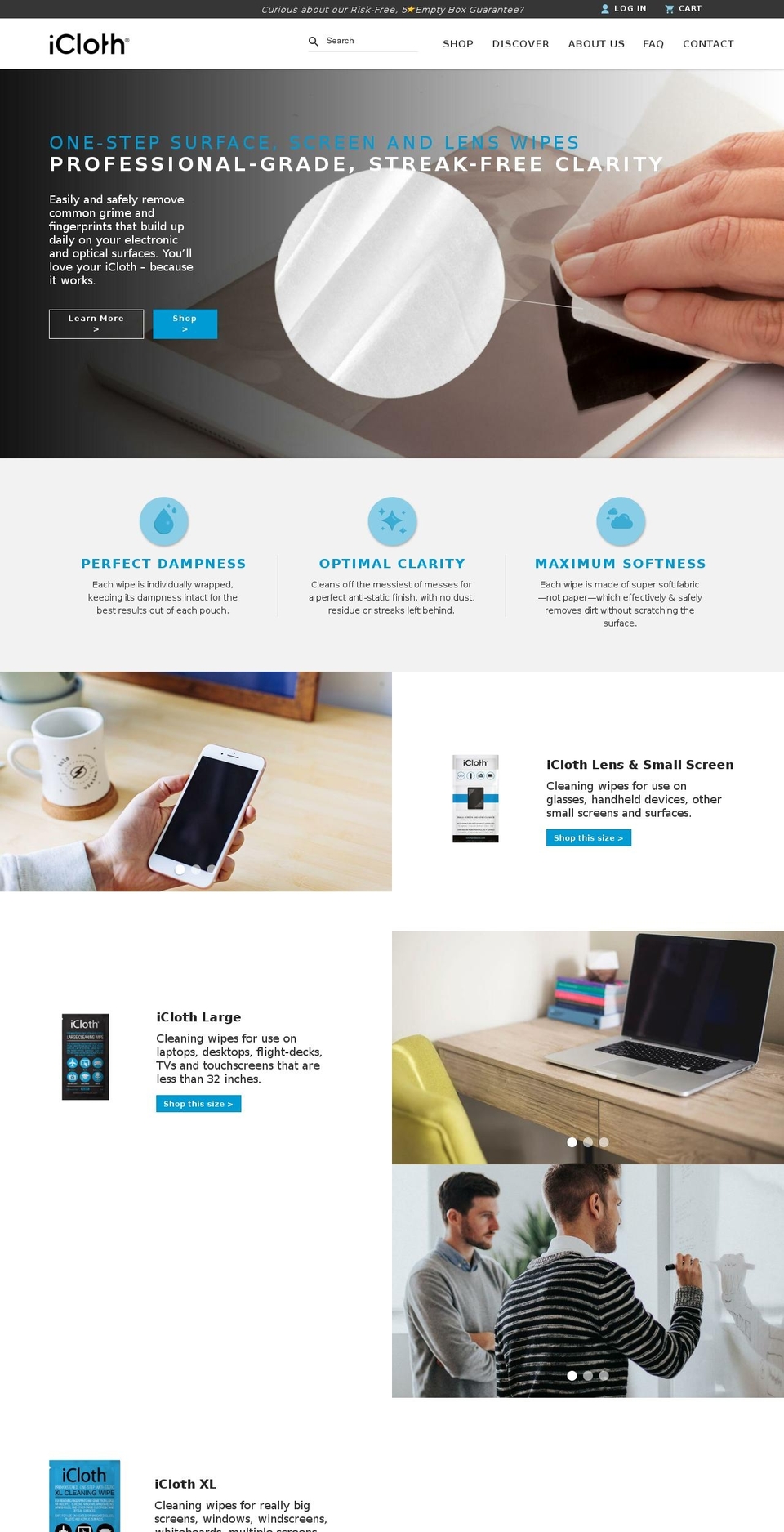 01-27 LIVE 1.7 Shopify theme site example icloth.ca