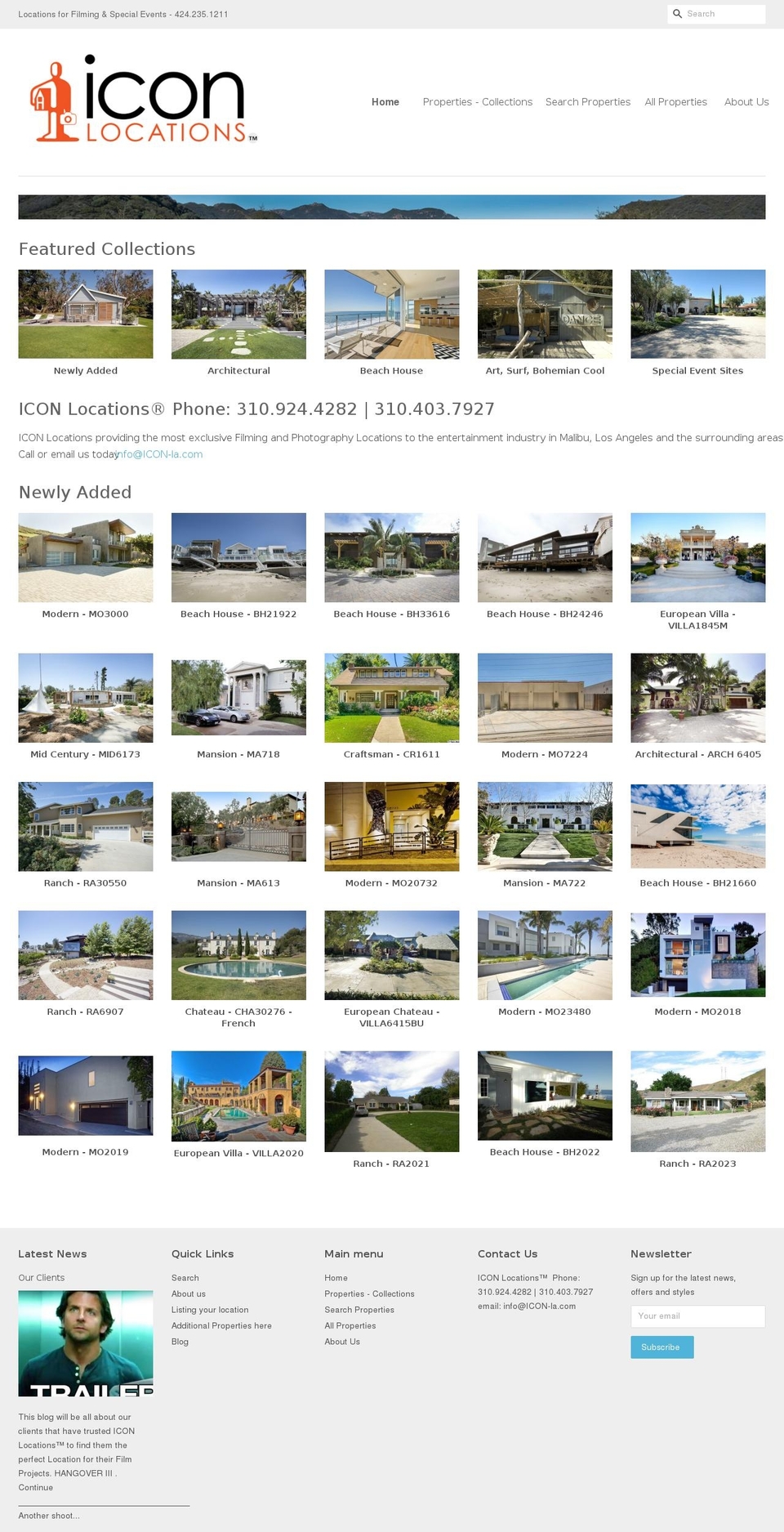 icon-la.com shopify website screenshot