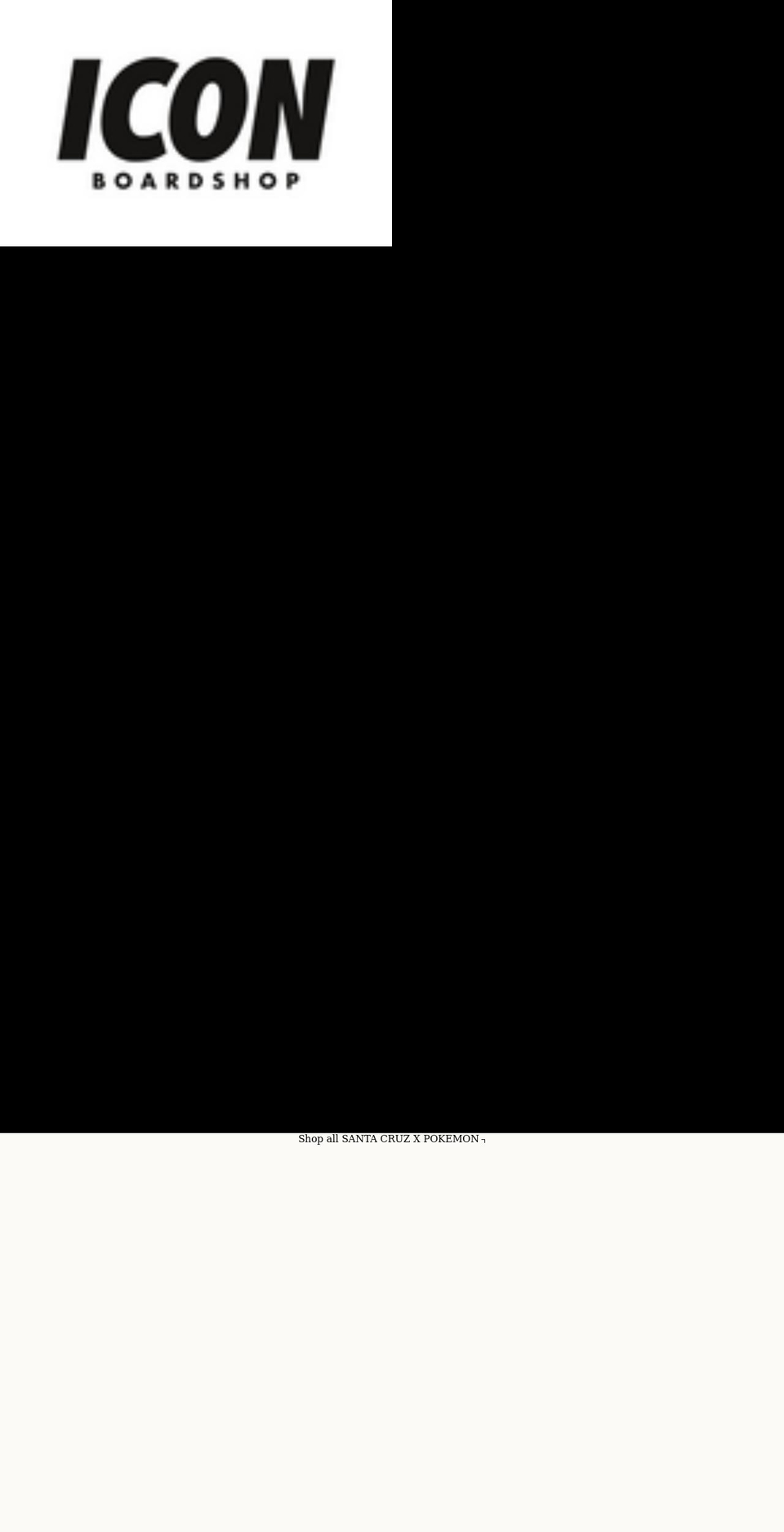 iconboardshop.com shopify website screenshot