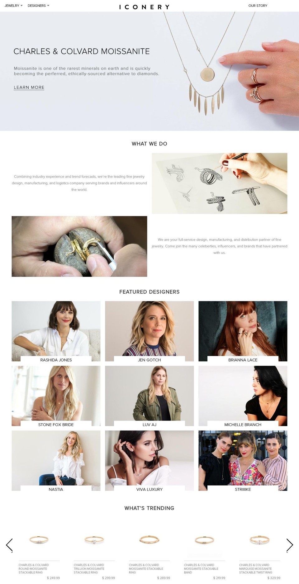 iconery.net shopify website screenshot