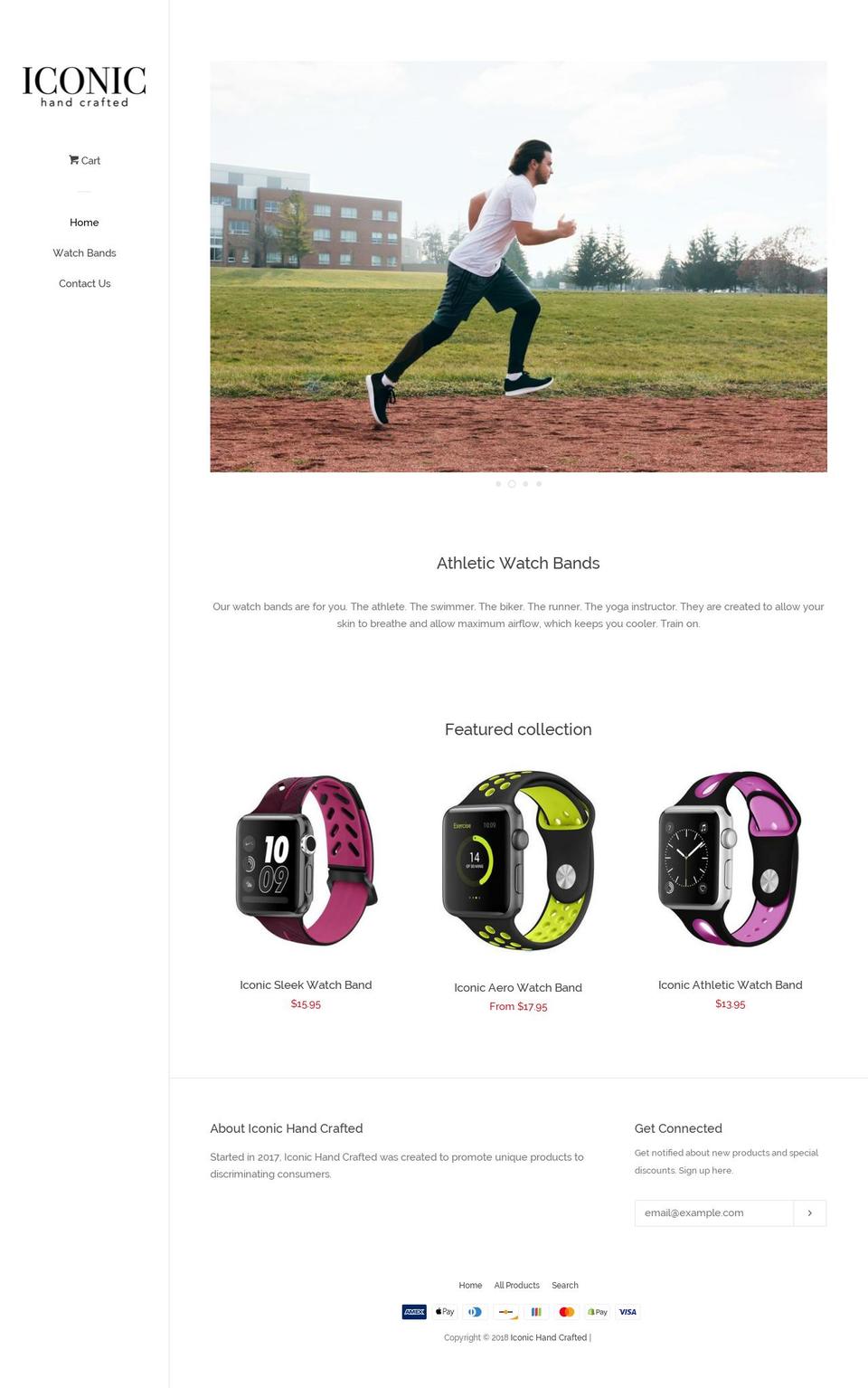 iconicexperiencesusa.com — Shopify storefront screenshot