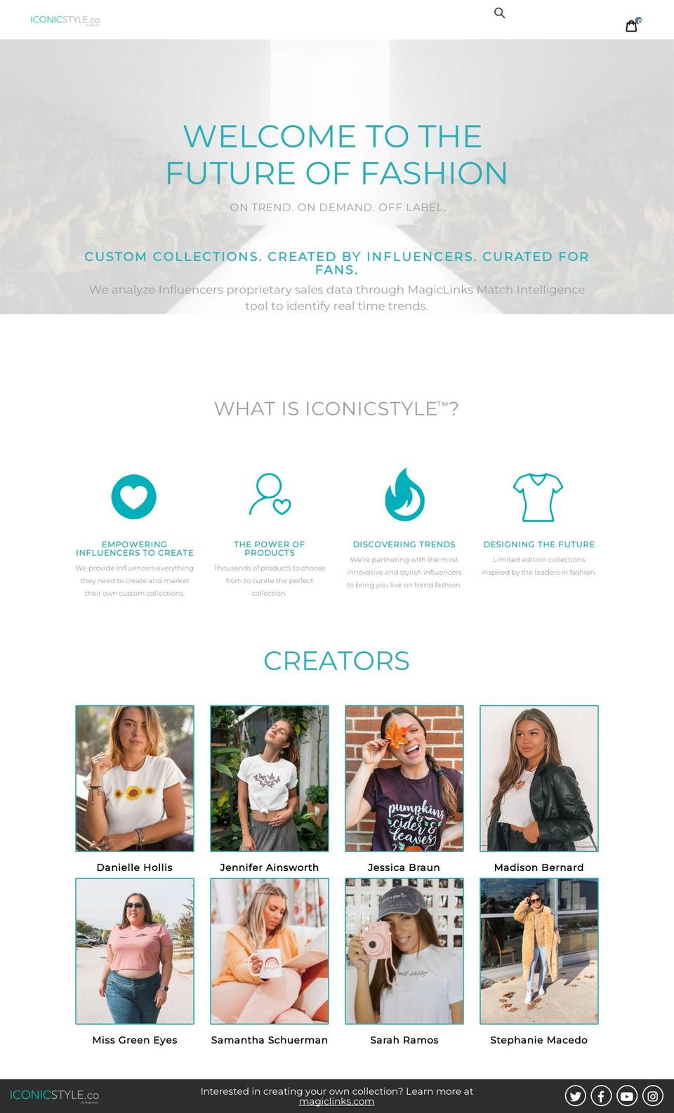 iconicstyle.co shopify website screenshot