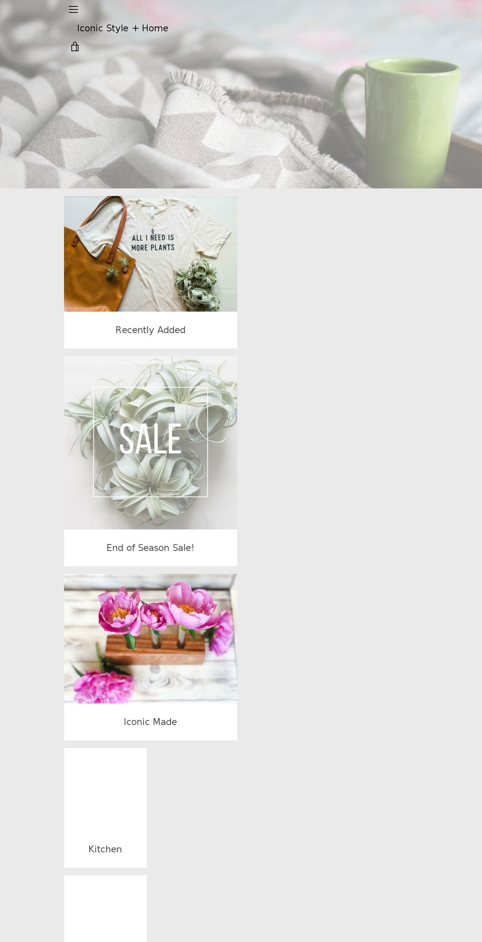 iconicstylehome.com — Shopify storefront screenshot