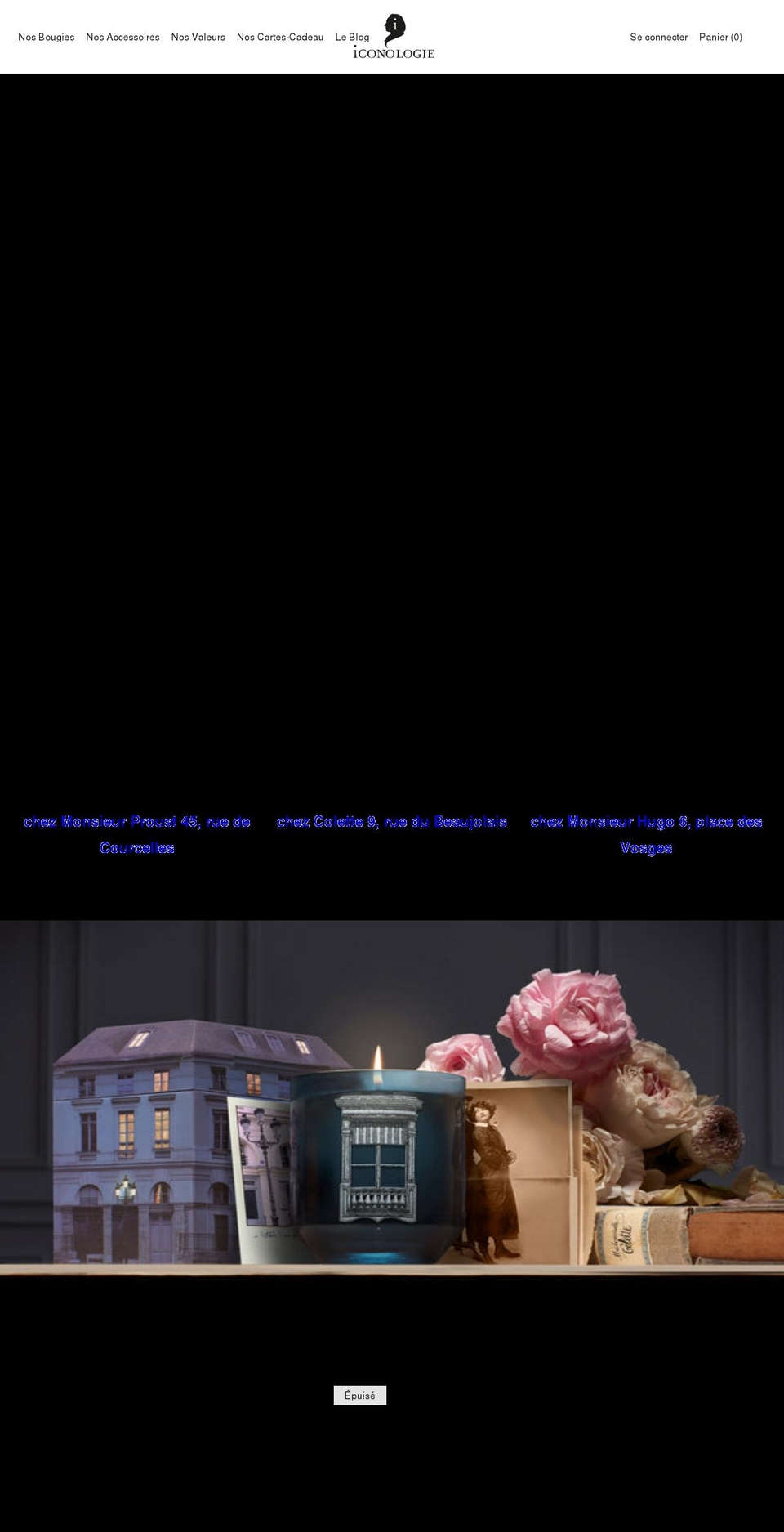 iconologie.com shopify website screenshot