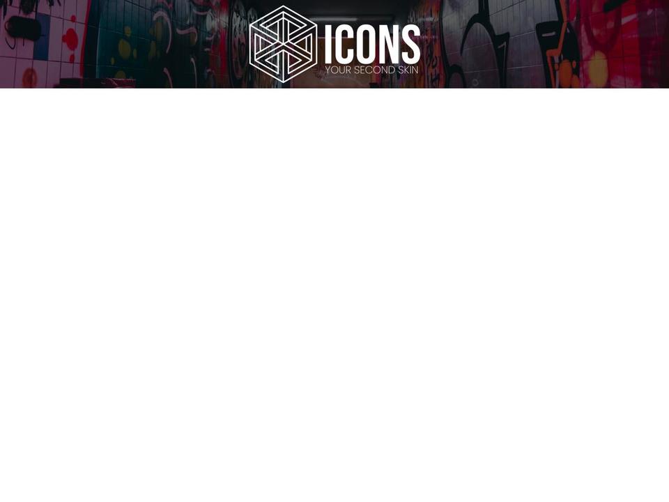 Signatures Shopify theme site example icons-clothing.com