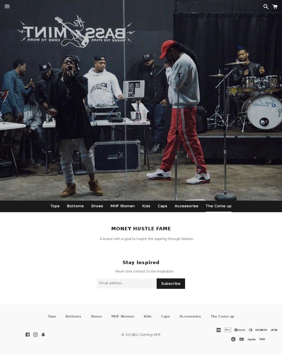 icuclothing.com — Shopify storefront screenshot