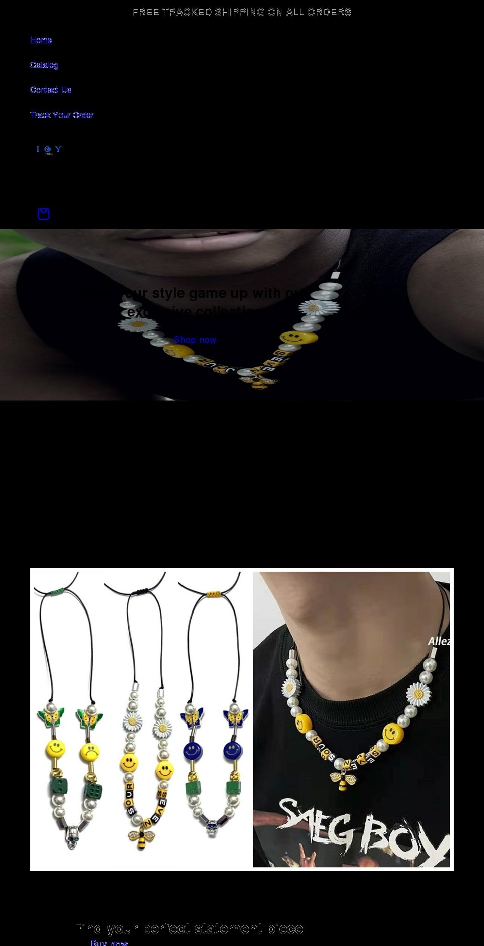 icypearls.com shopify website screenshot