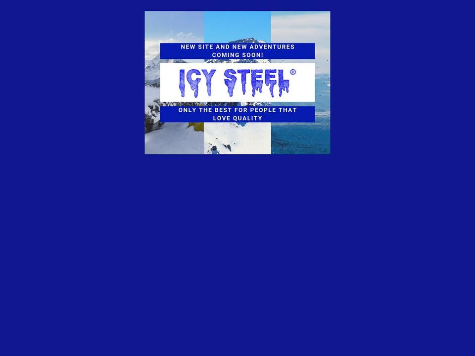 icysteel.com shopify website screenshot