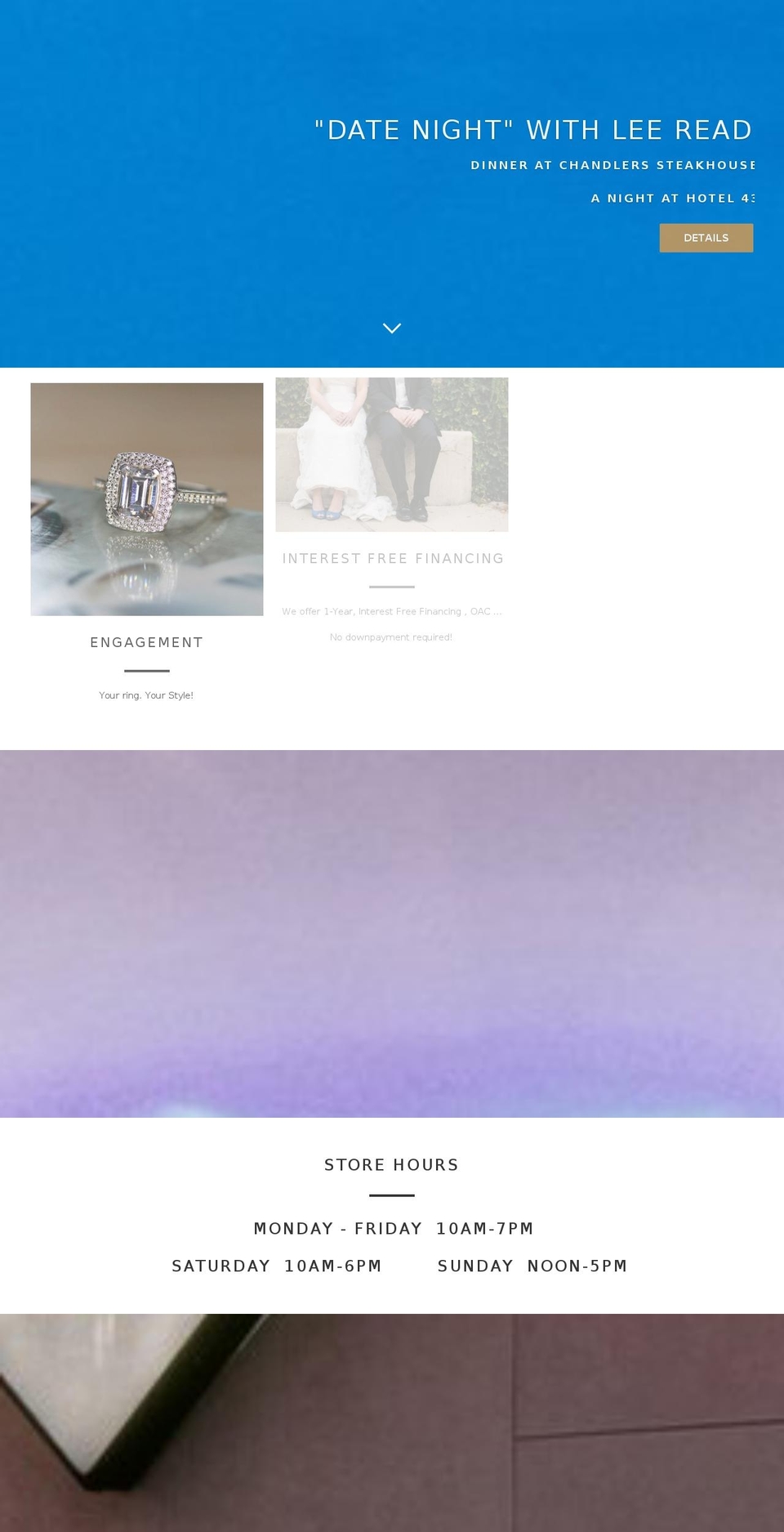 idahosdiamondjeweler.net shopify website screenshot
