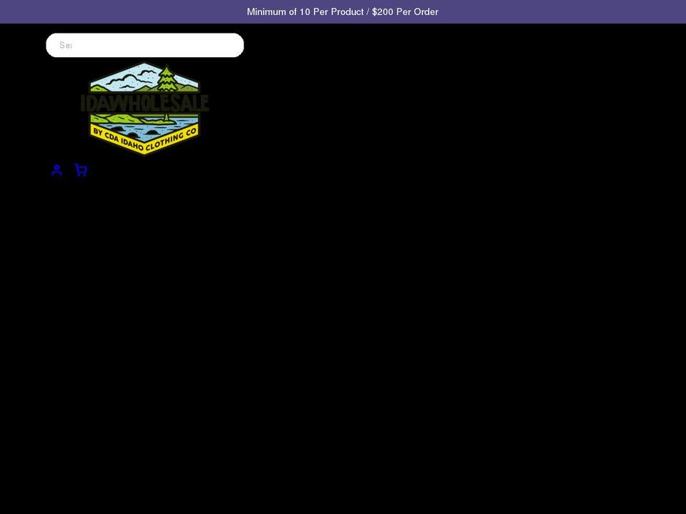 Avatar Shopify theme site example idawholesale.com
