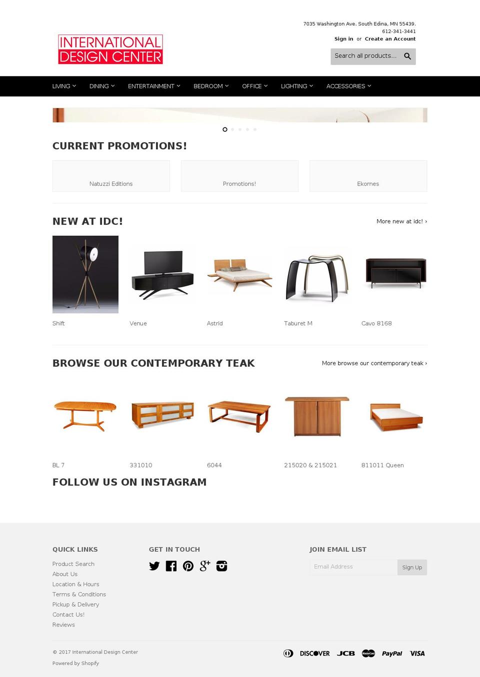 idcmn.com shopify website screenshot