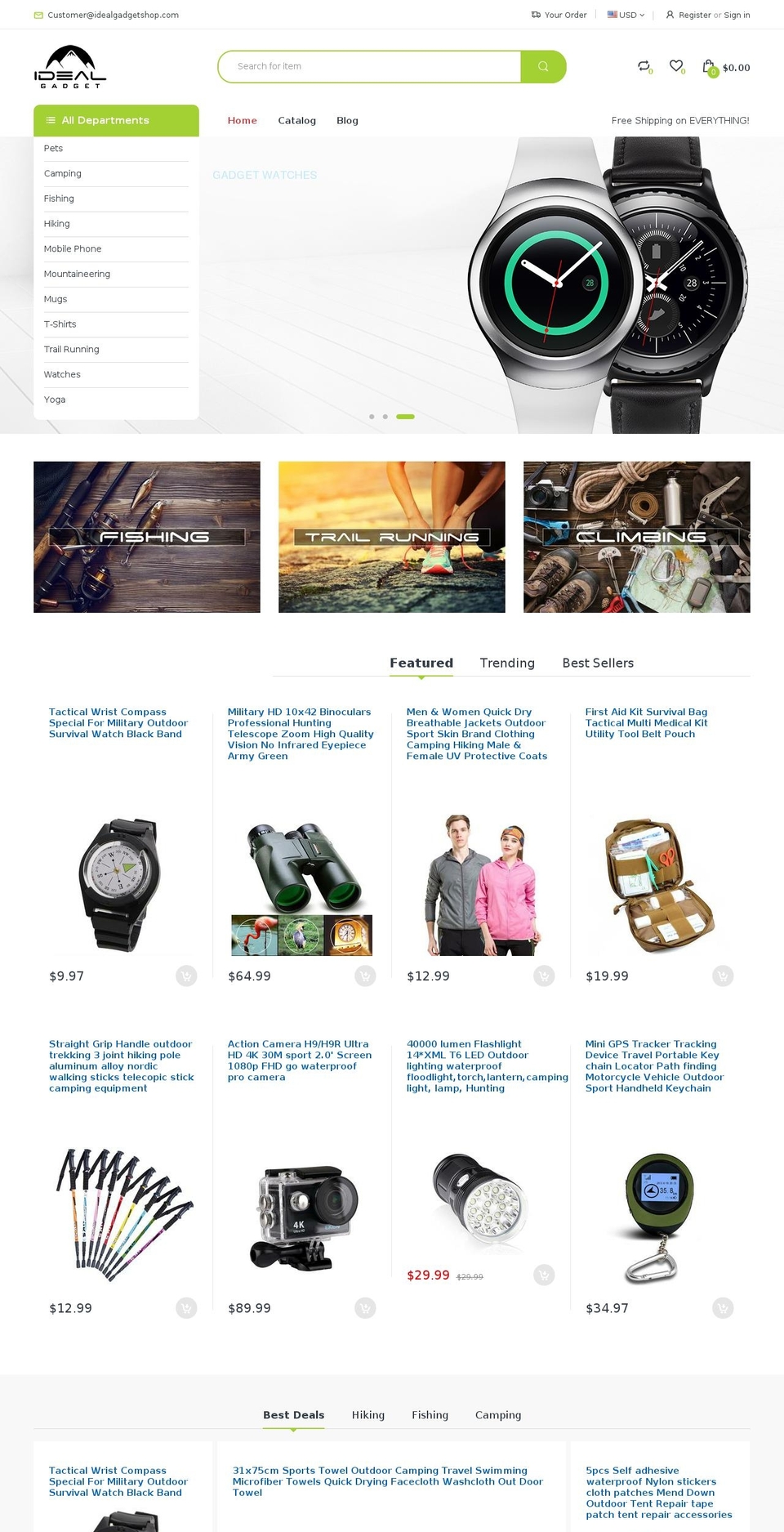 electro-v2-0-home-1 Shopify theme site example idealgadgetshop.com