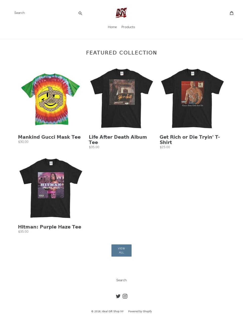 idealgiftshop.us shopify website screenshot